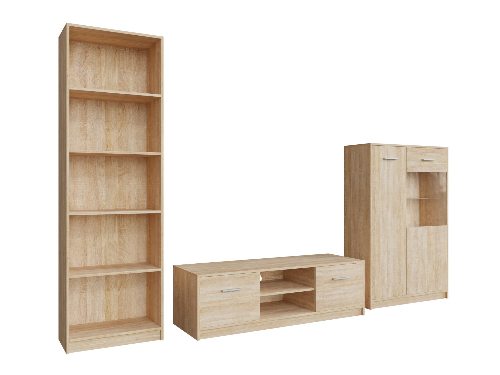 Komplet za dnevno sobo Novsore 164 (Sonoma hrast)