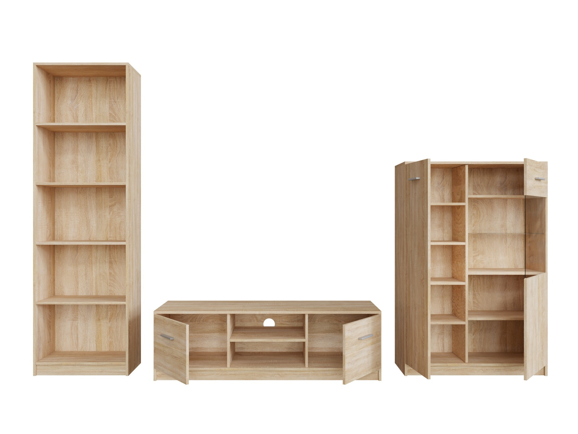 Komplet za dnevno sobo Novsore 164 (Sonoma hrast)