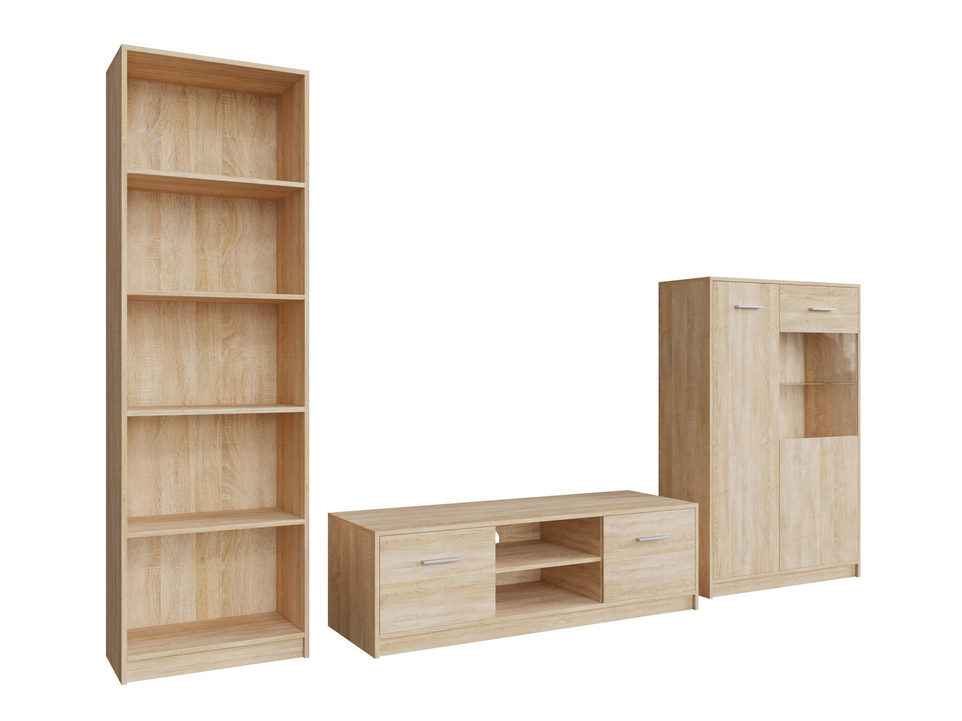 Komplet za dnevno sobo Novsore 164 (Sonoma hrast)