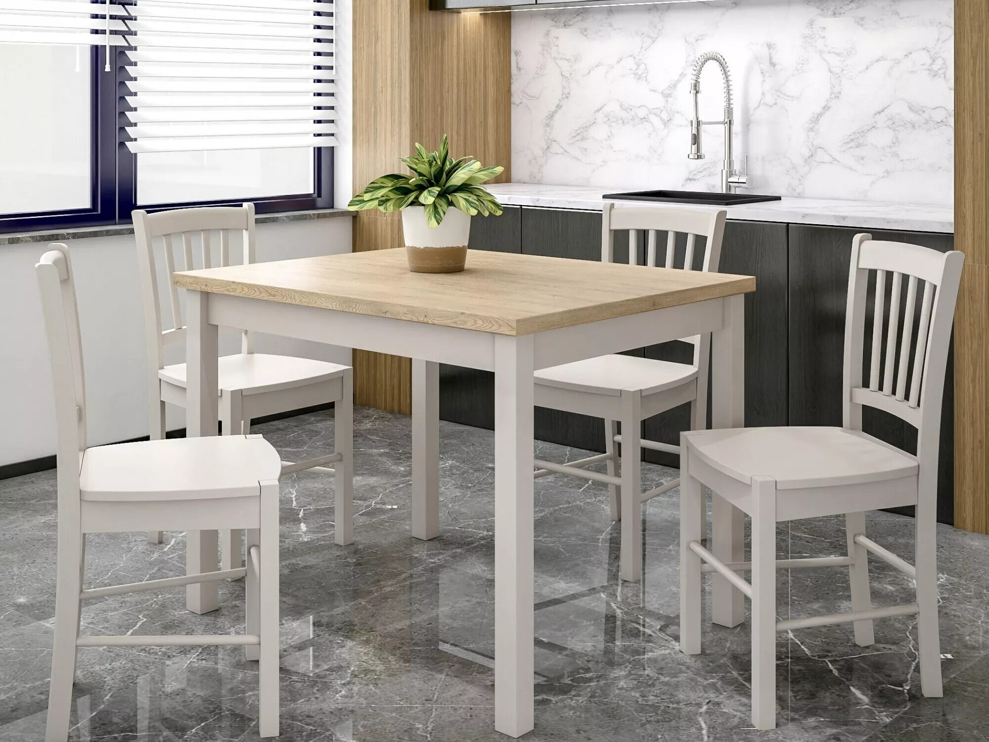 Miza Detroit 345 (Hrast + Kašmir)