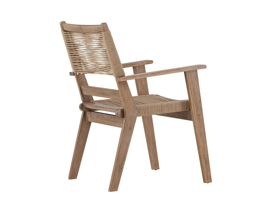 Vrtni stol Dallas 4772 (Temno rjava + Akacijev)