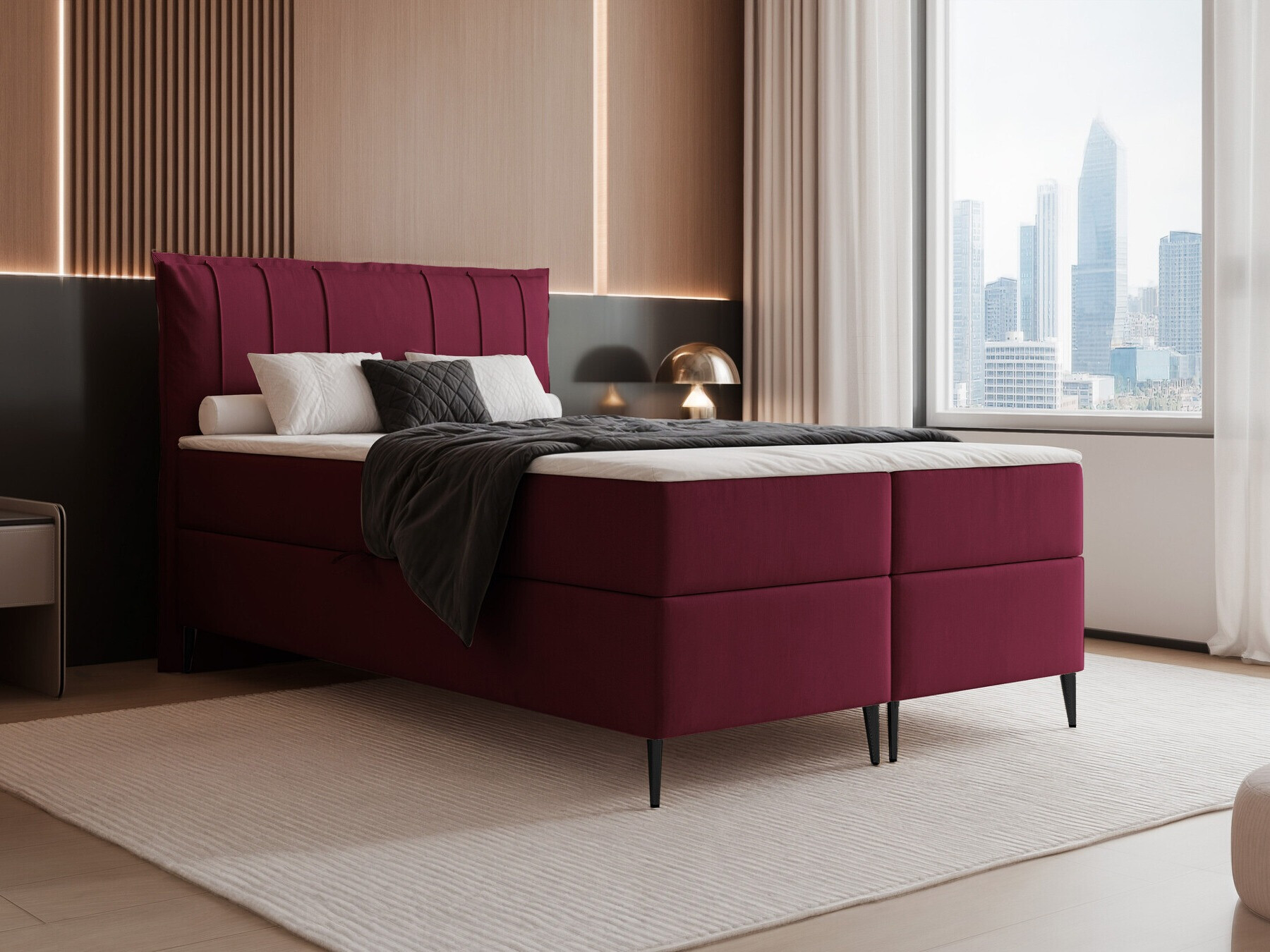Boxspring postelja Martinez 105 (Magic Velvet 2229)