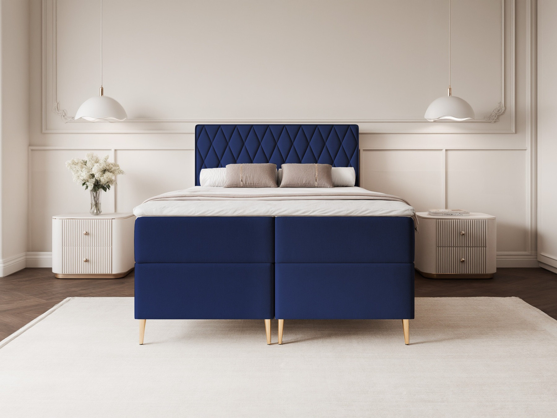 Boxspring postelja Martinez 110 (Magic Velvet 2216)