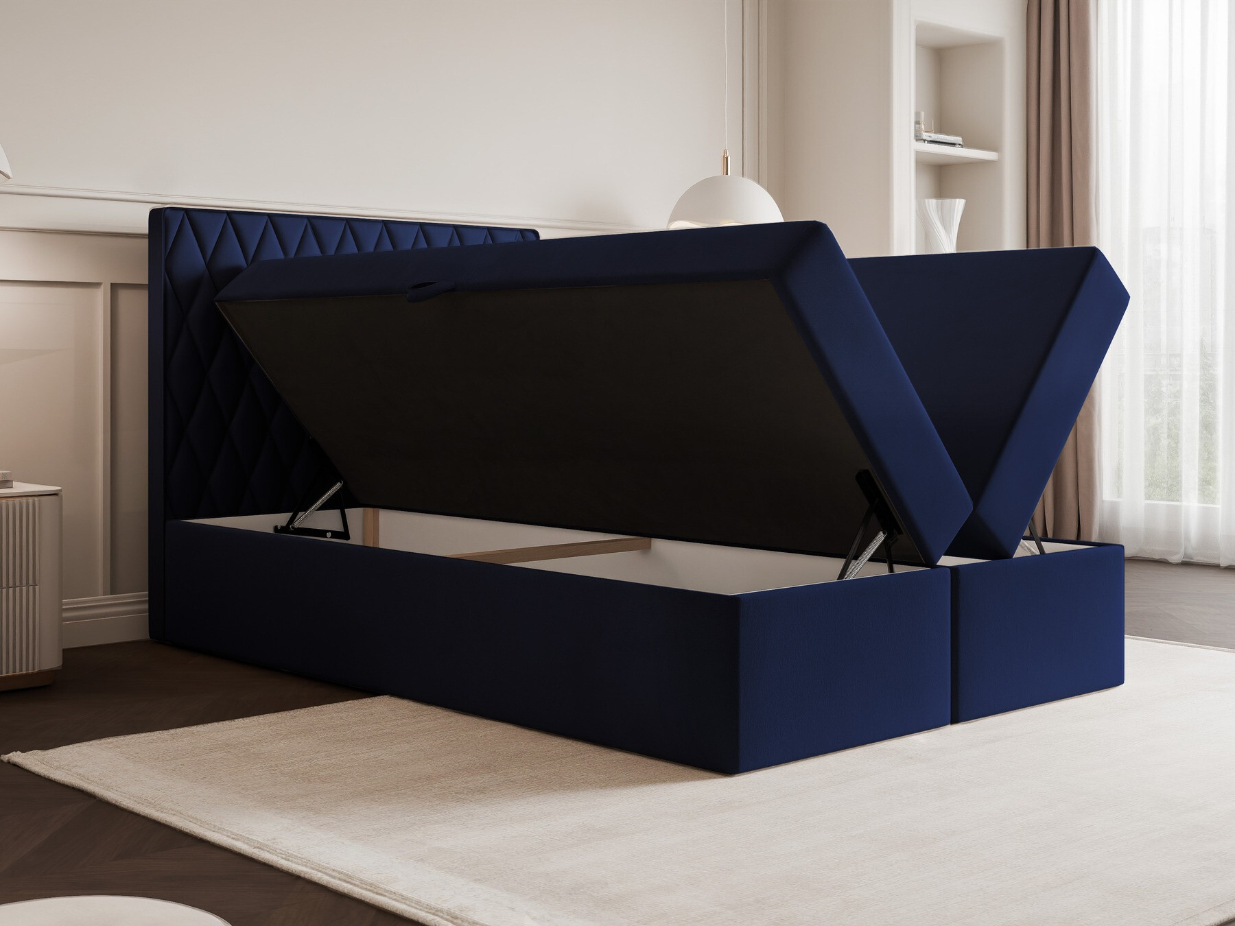 Boxspring postelja Martinez 114 (Magic Velvet 2256)