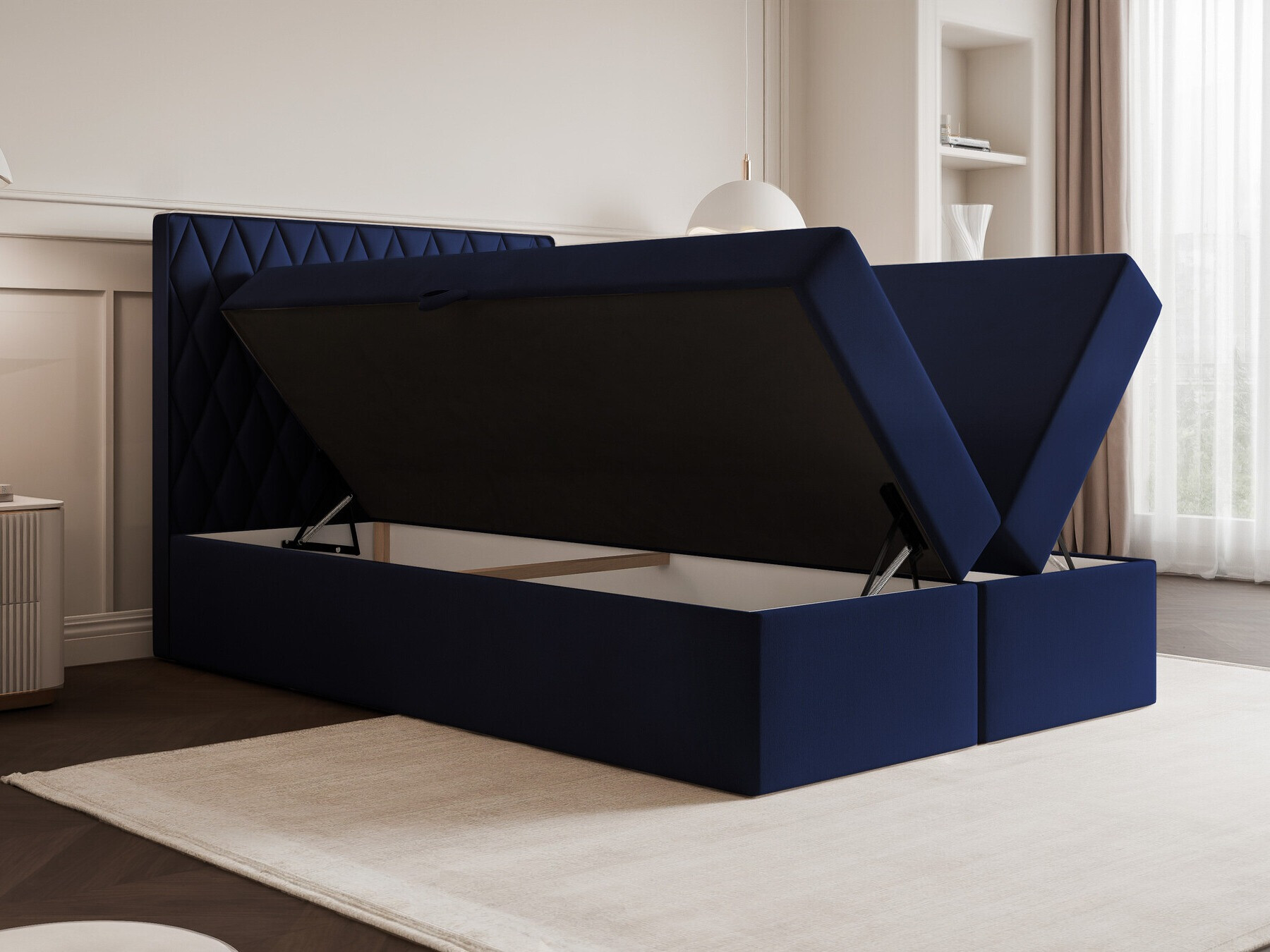 Boxspring postelja Martinez 114 (Melody 13)