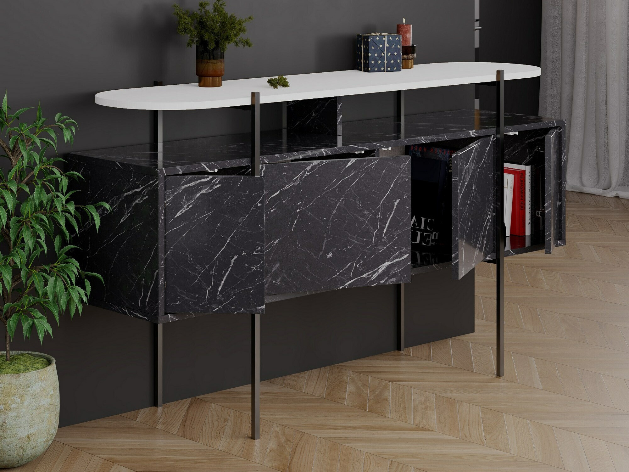 Konzolna miza Kailua 2452