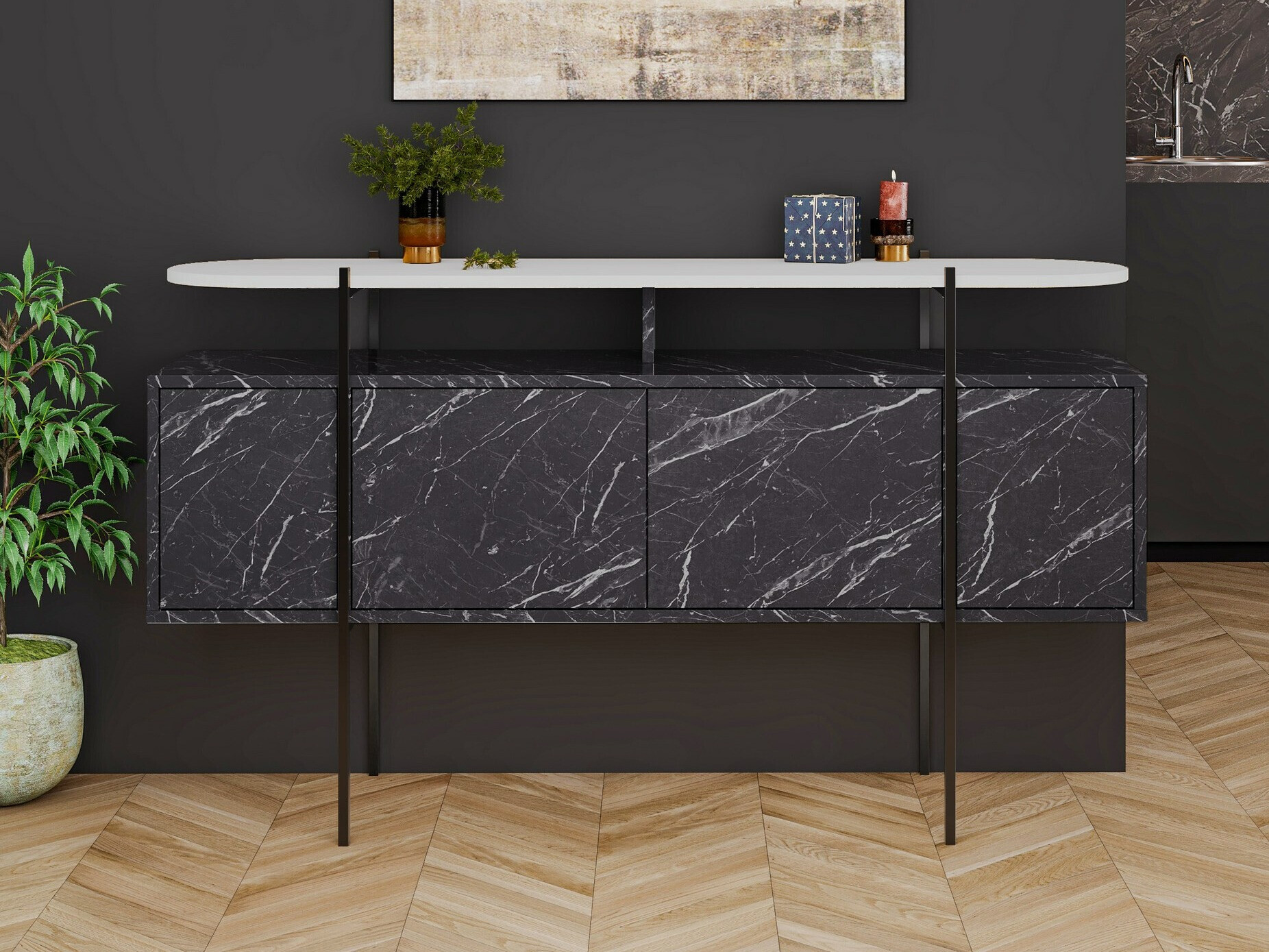 Konzolna miza Kailua 2452