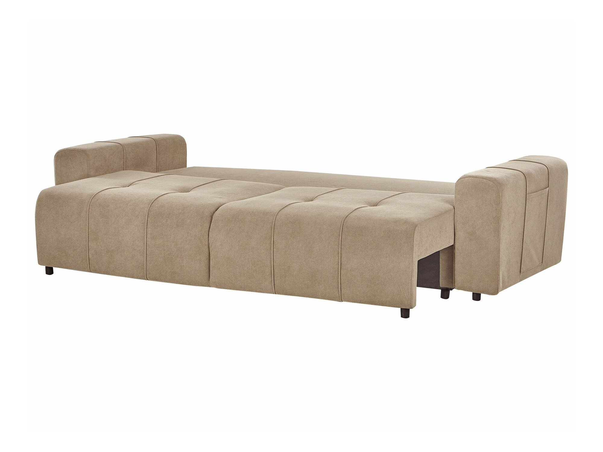 Raztegljiv kavč Mirtivi 100 (Rjava)