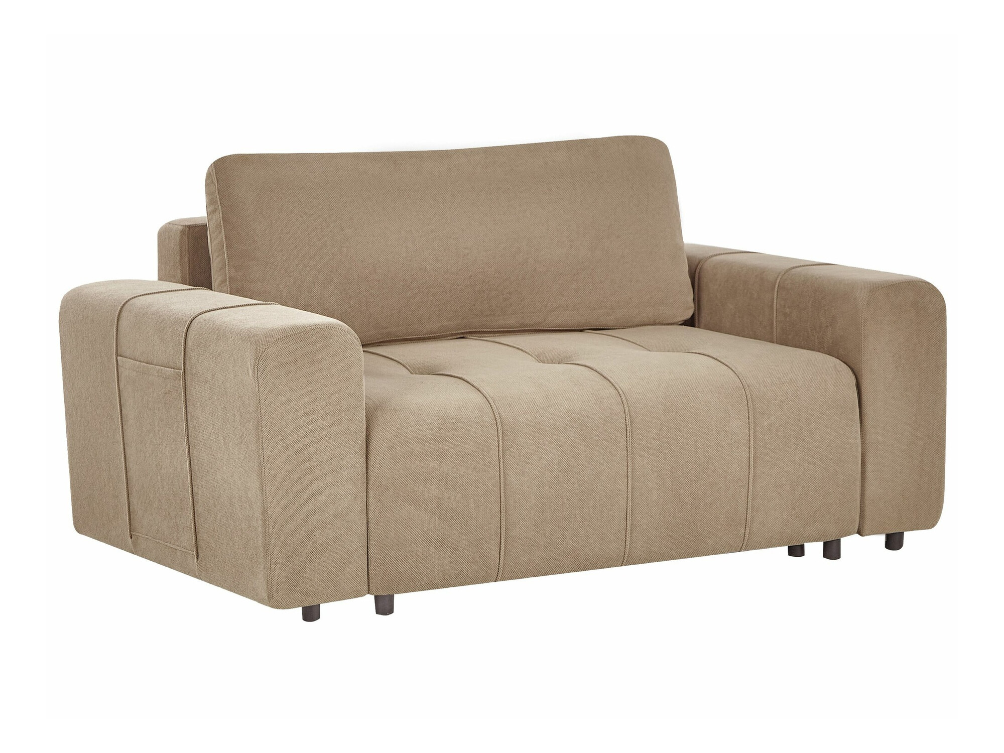 Raztegljiv kavč Mirtivi 101 (Rjava)