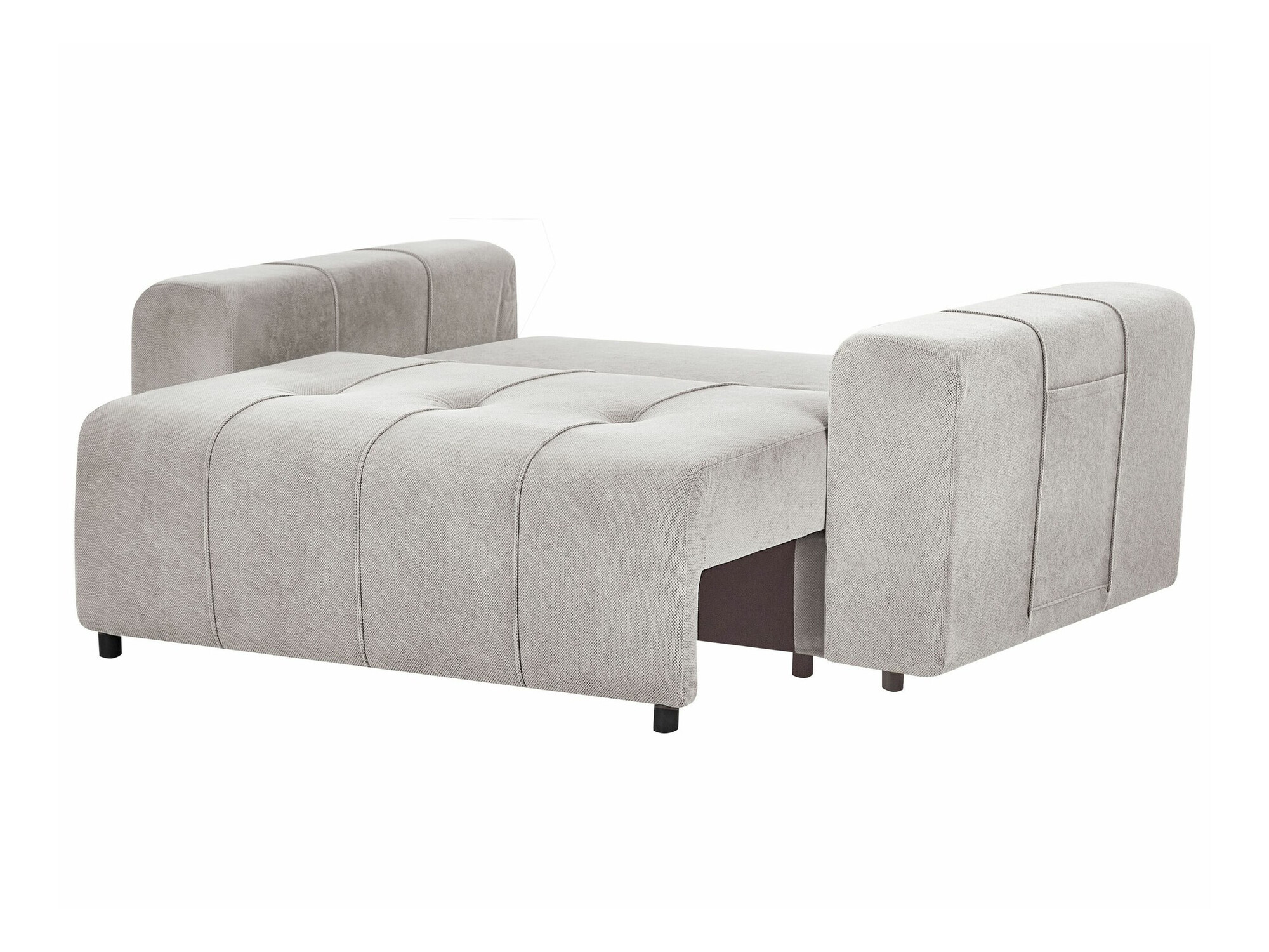 Raztegljiv kavč Mirtivi 101 (Svetlo siva)