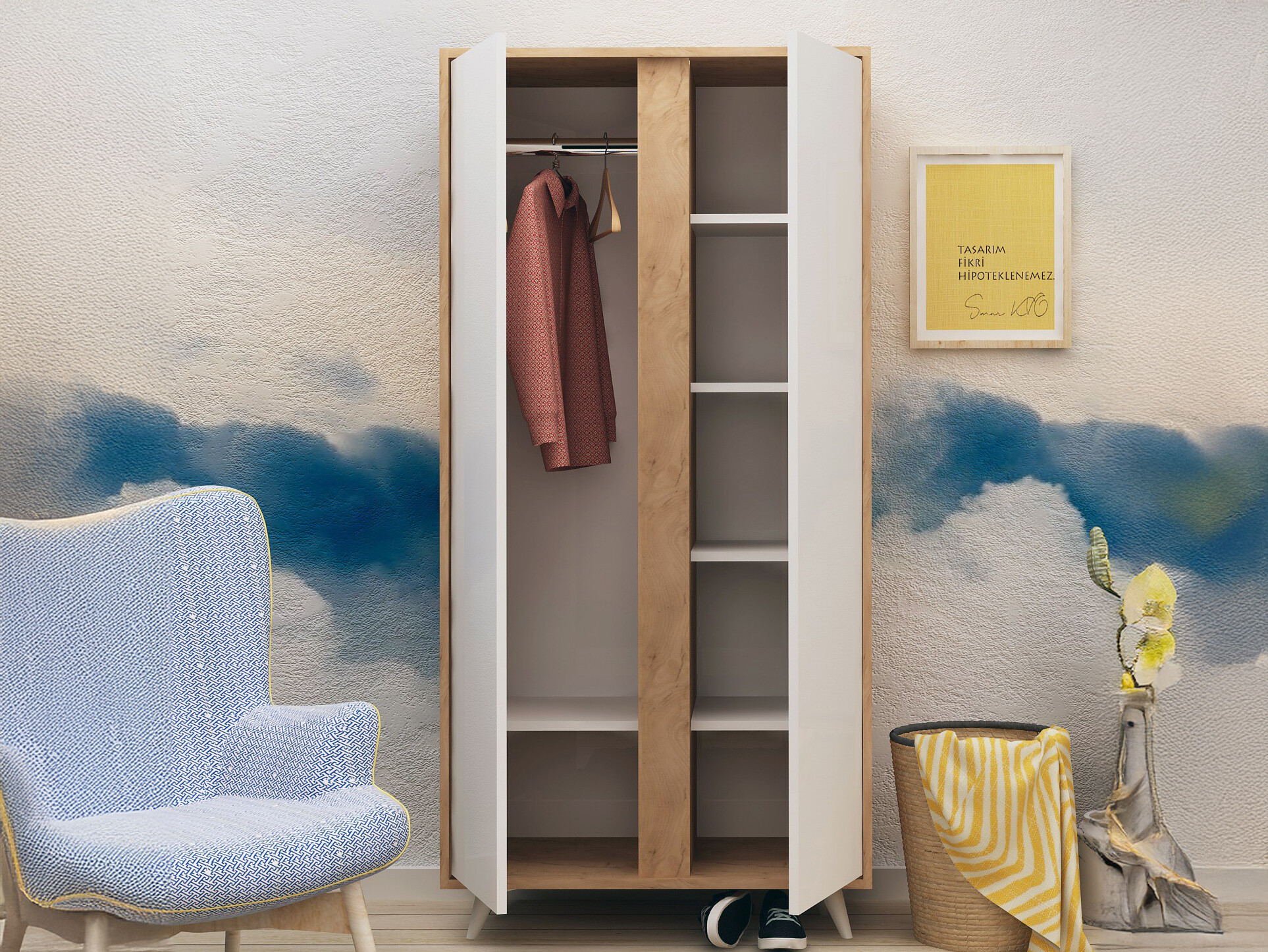 Garderobna omara Kailua 2450