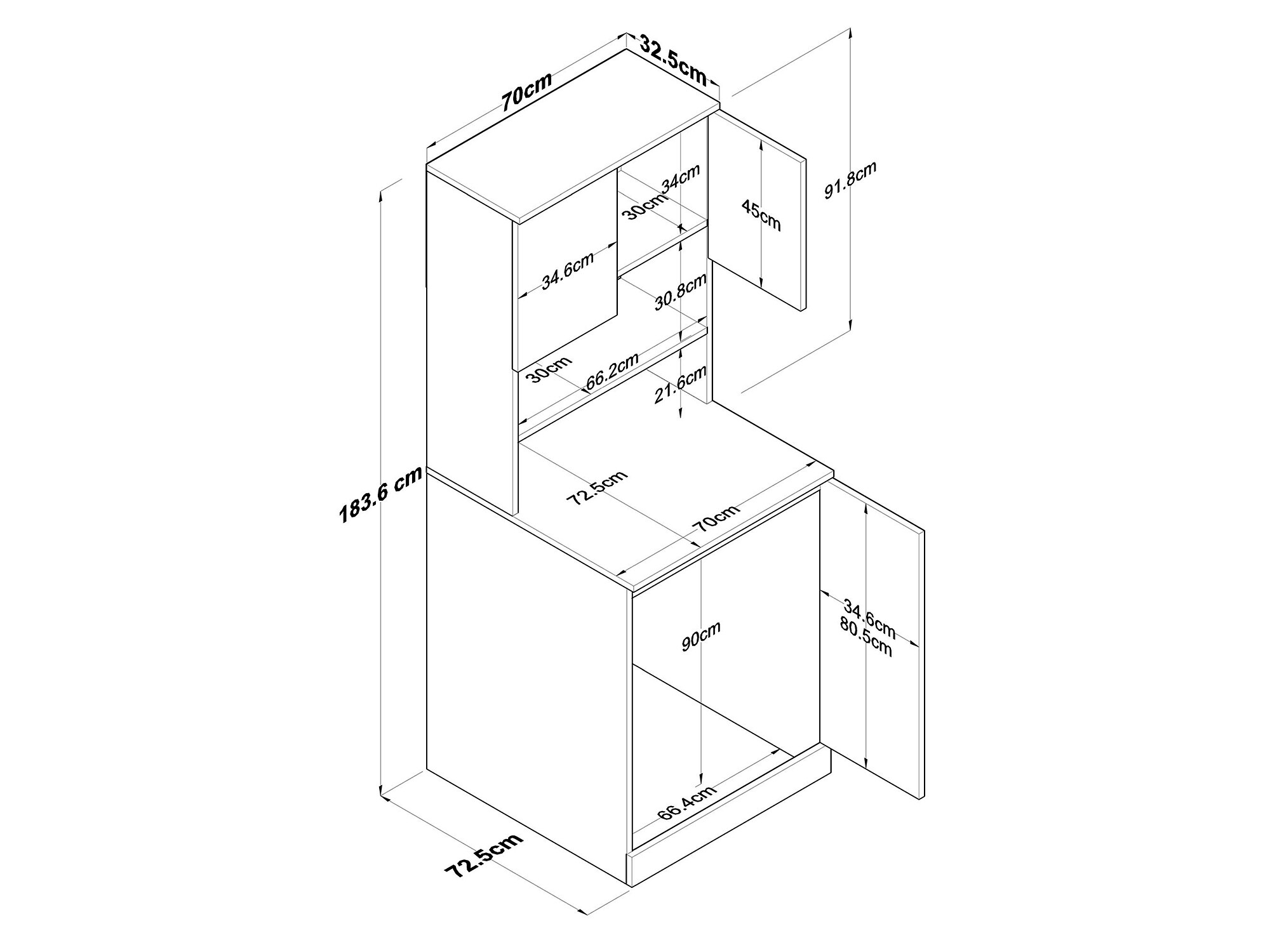 Kopalniški poličnik Kailua 2454