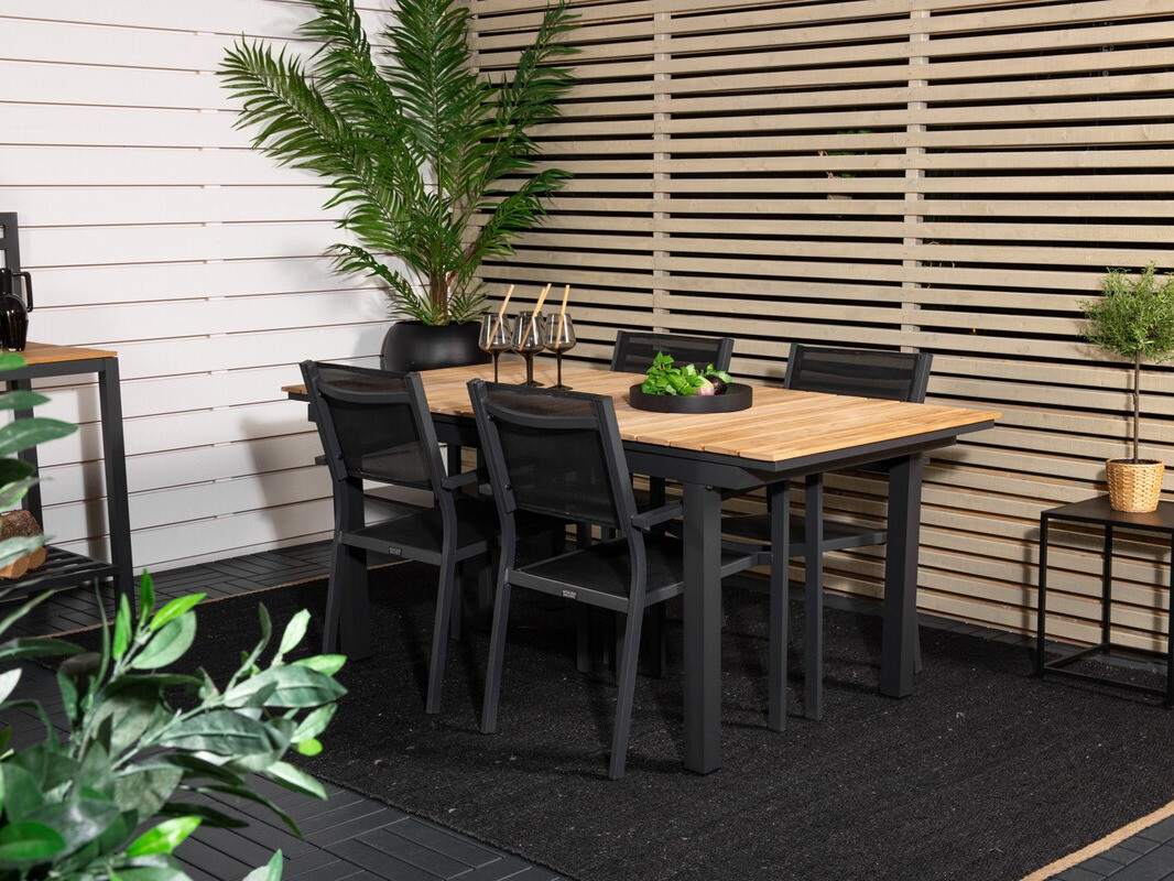 Komplet mize in stolov Dallas 4787