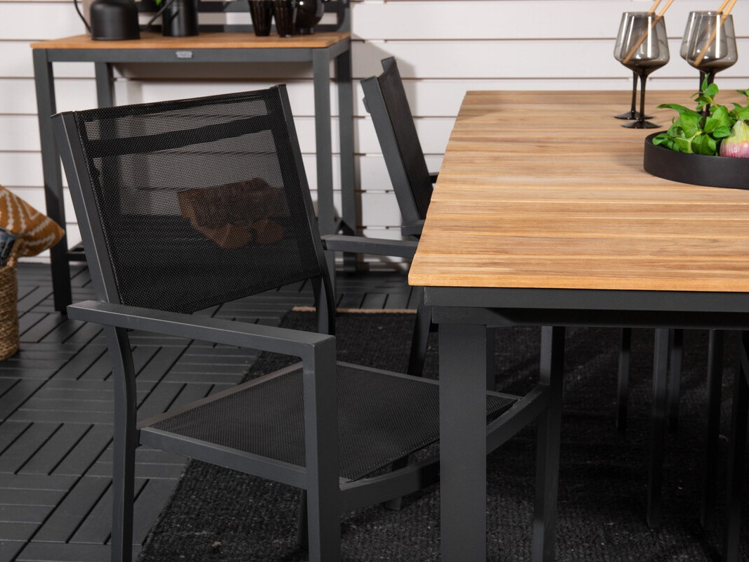 Komplet mize in stolov Dallas 4787