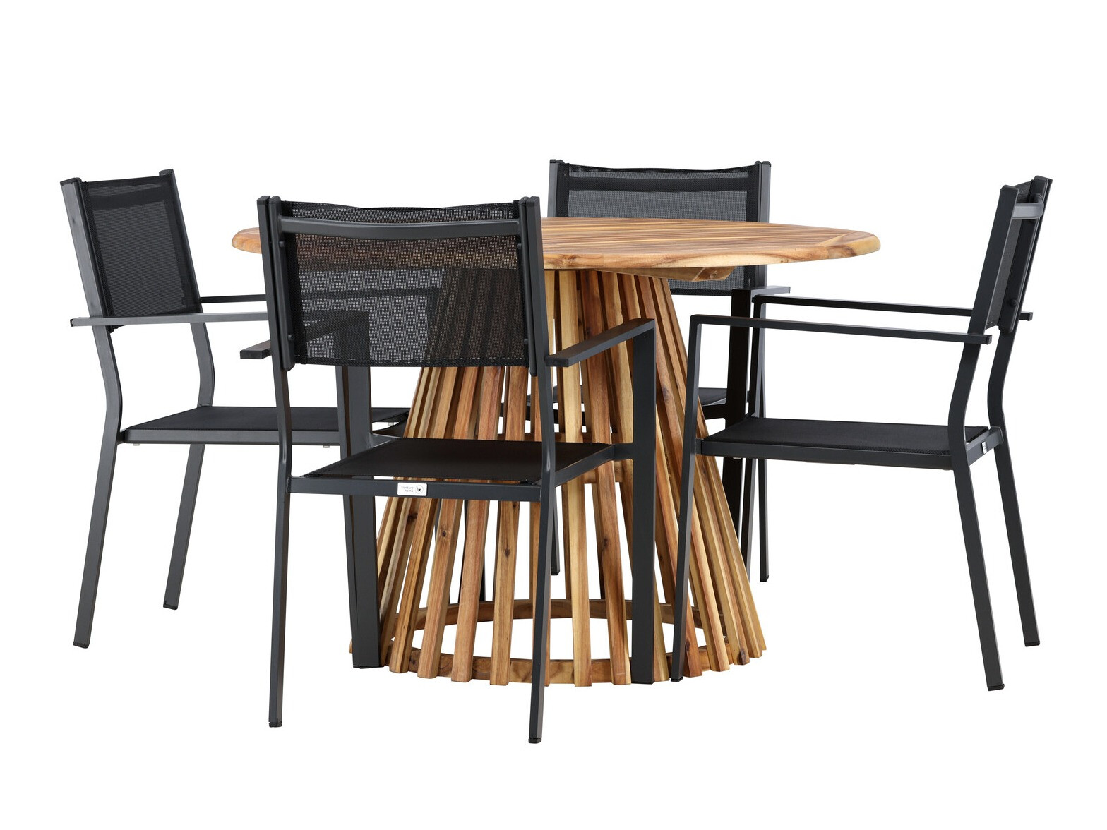 Komplet mize in stolov Dallas 4800