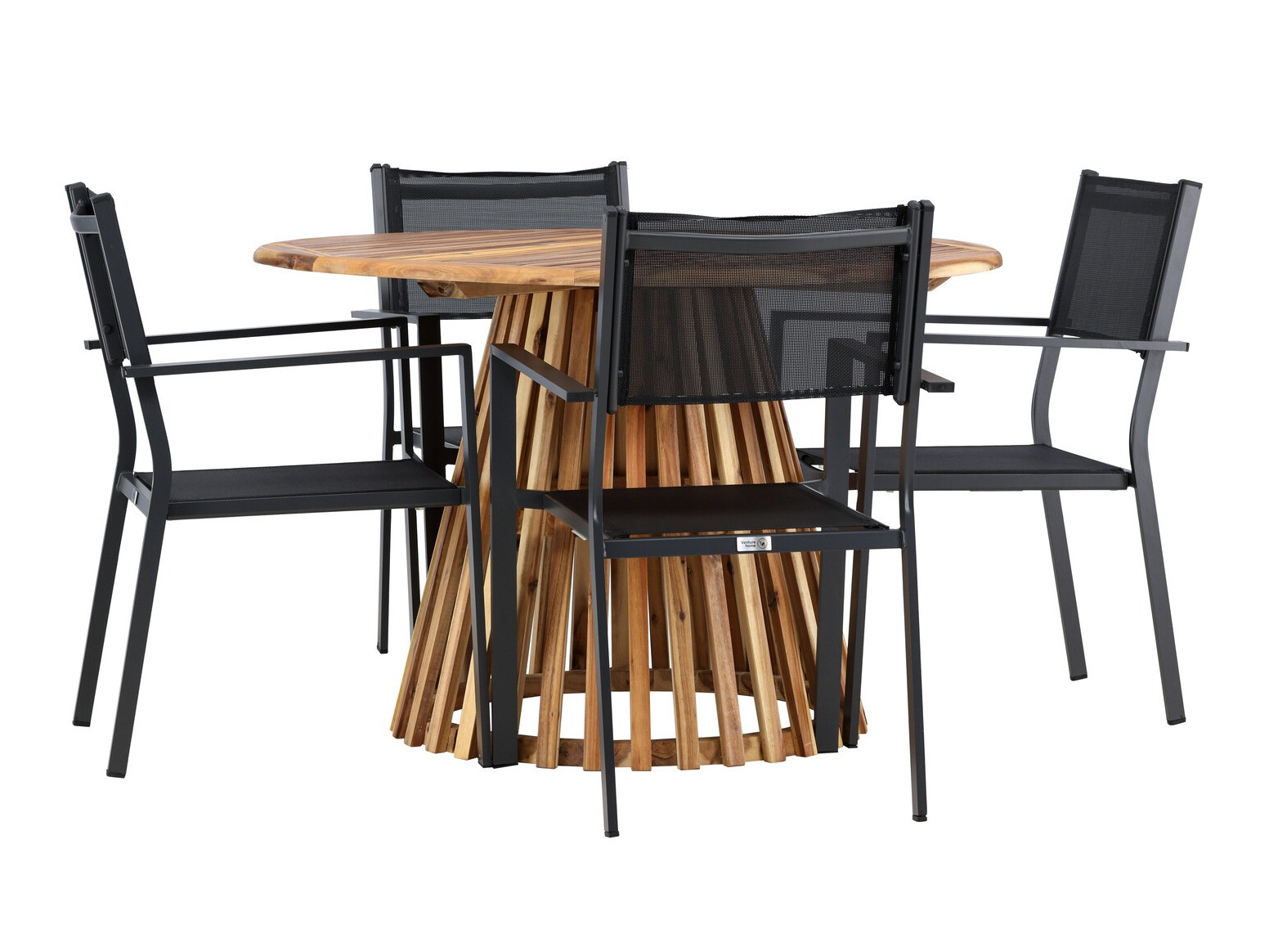 Komplet mize in stolov Dallas 4800