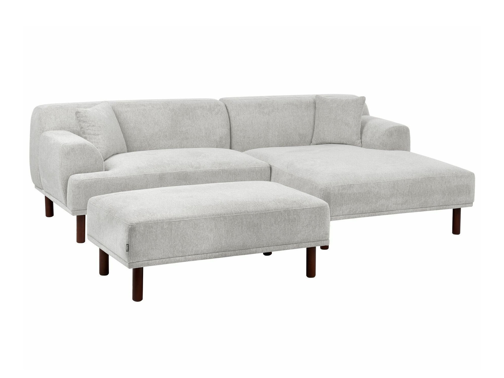 Kotna garnitura Berwyn 2560 (Svetlo siva)