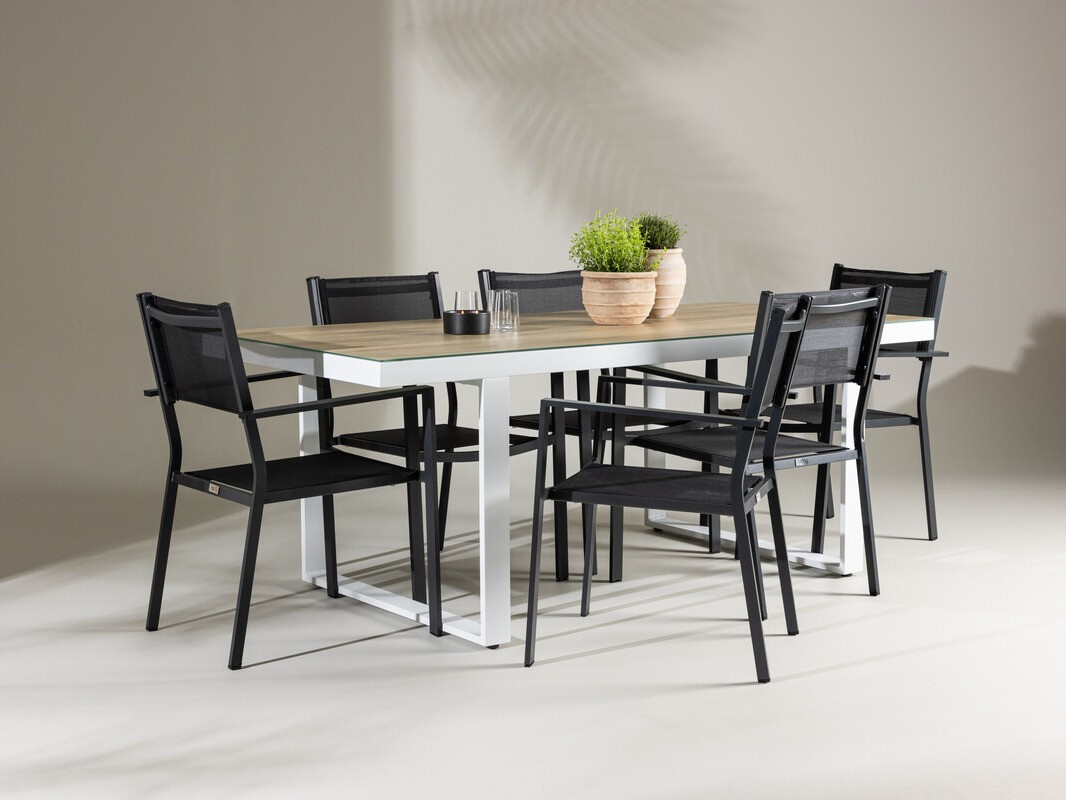 Komplet mize in stolov Dallas 4805