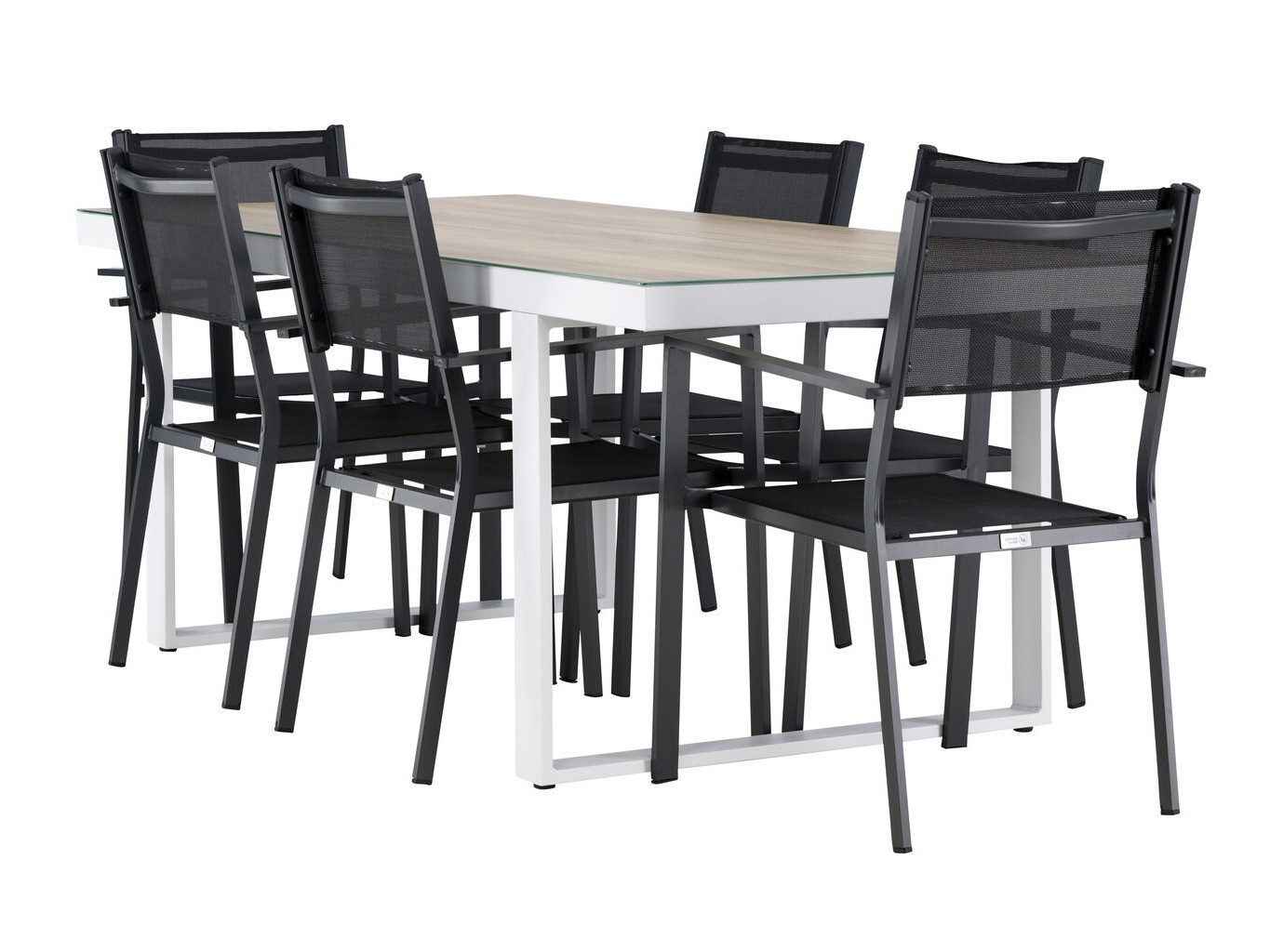 Komplet mize in stolov Dallas 4805