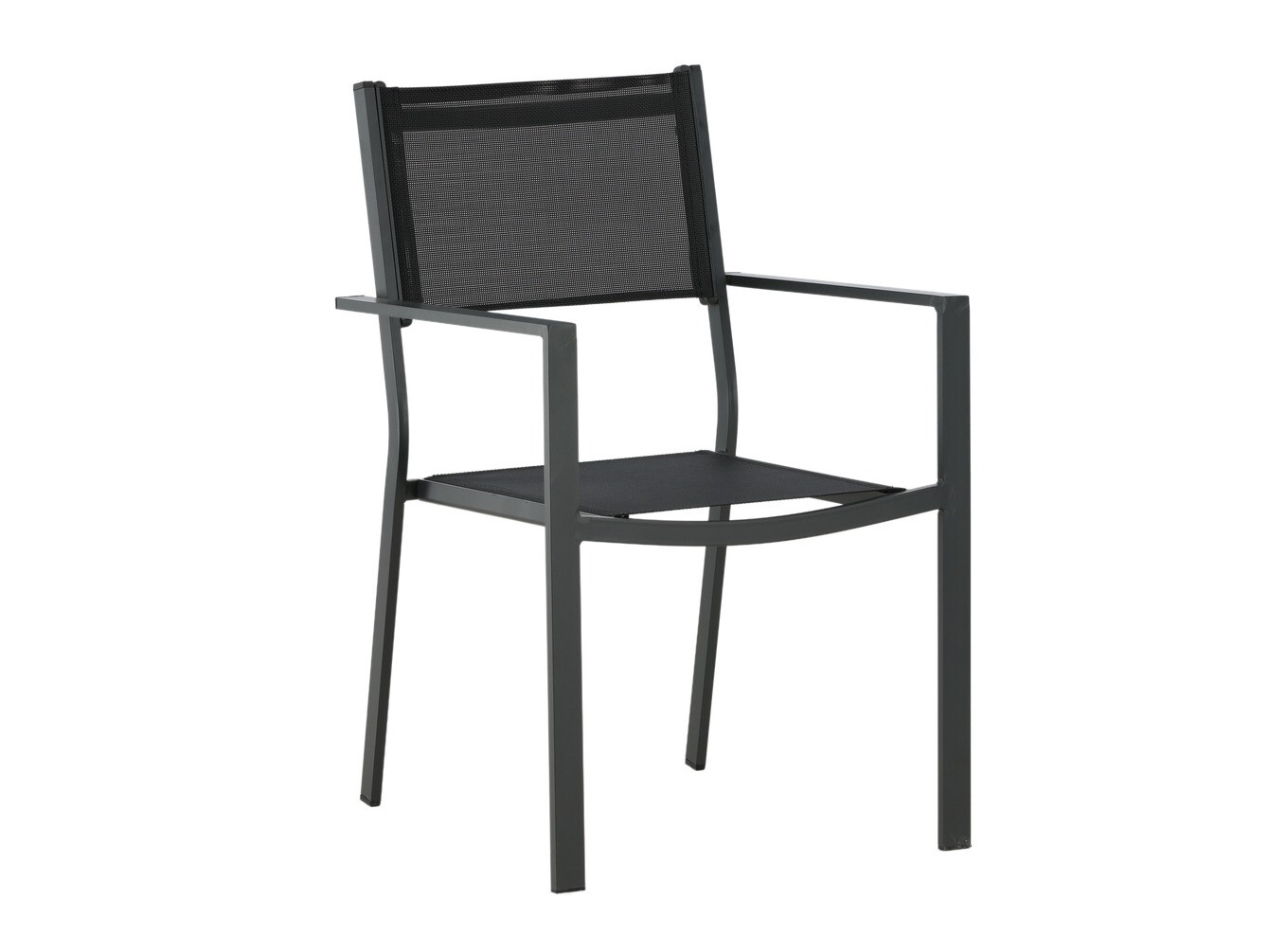 Komplet mize in stolov Dallas 4806 (Črna)