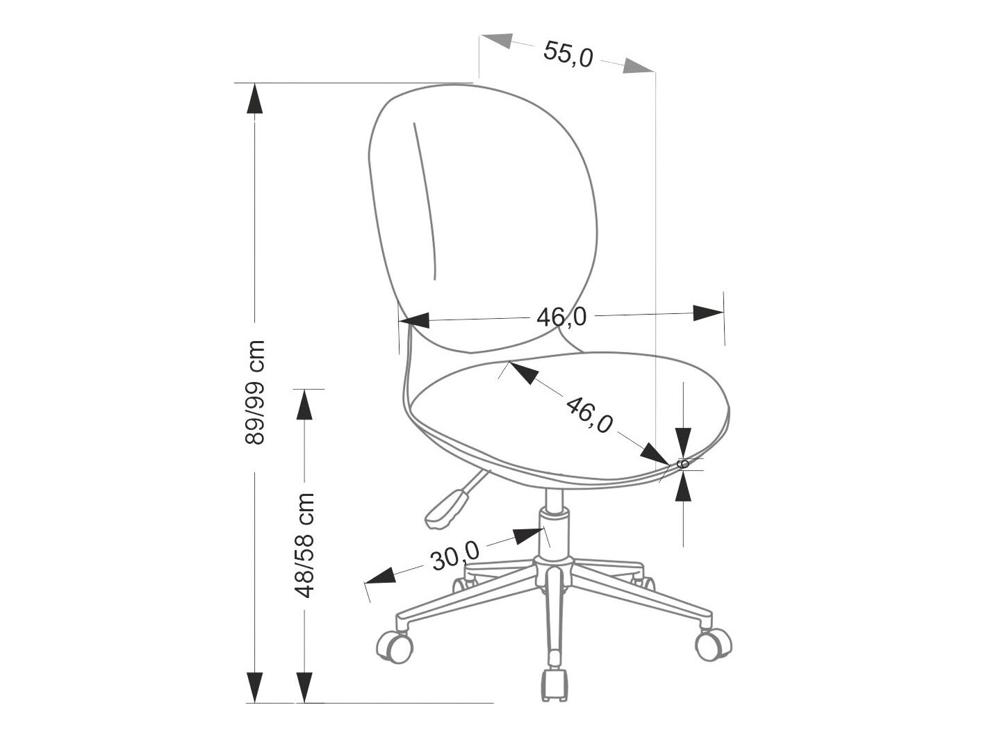 Otroški stol Houston 1923