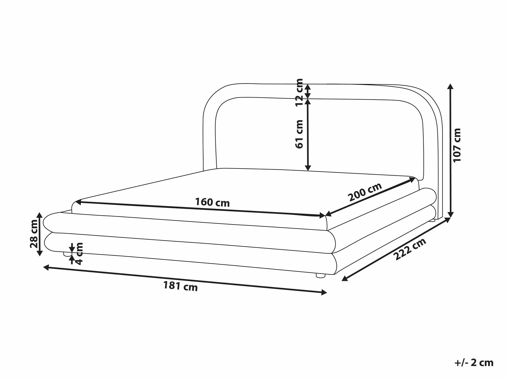 Postelja Berwyn 2564 (Taupe)