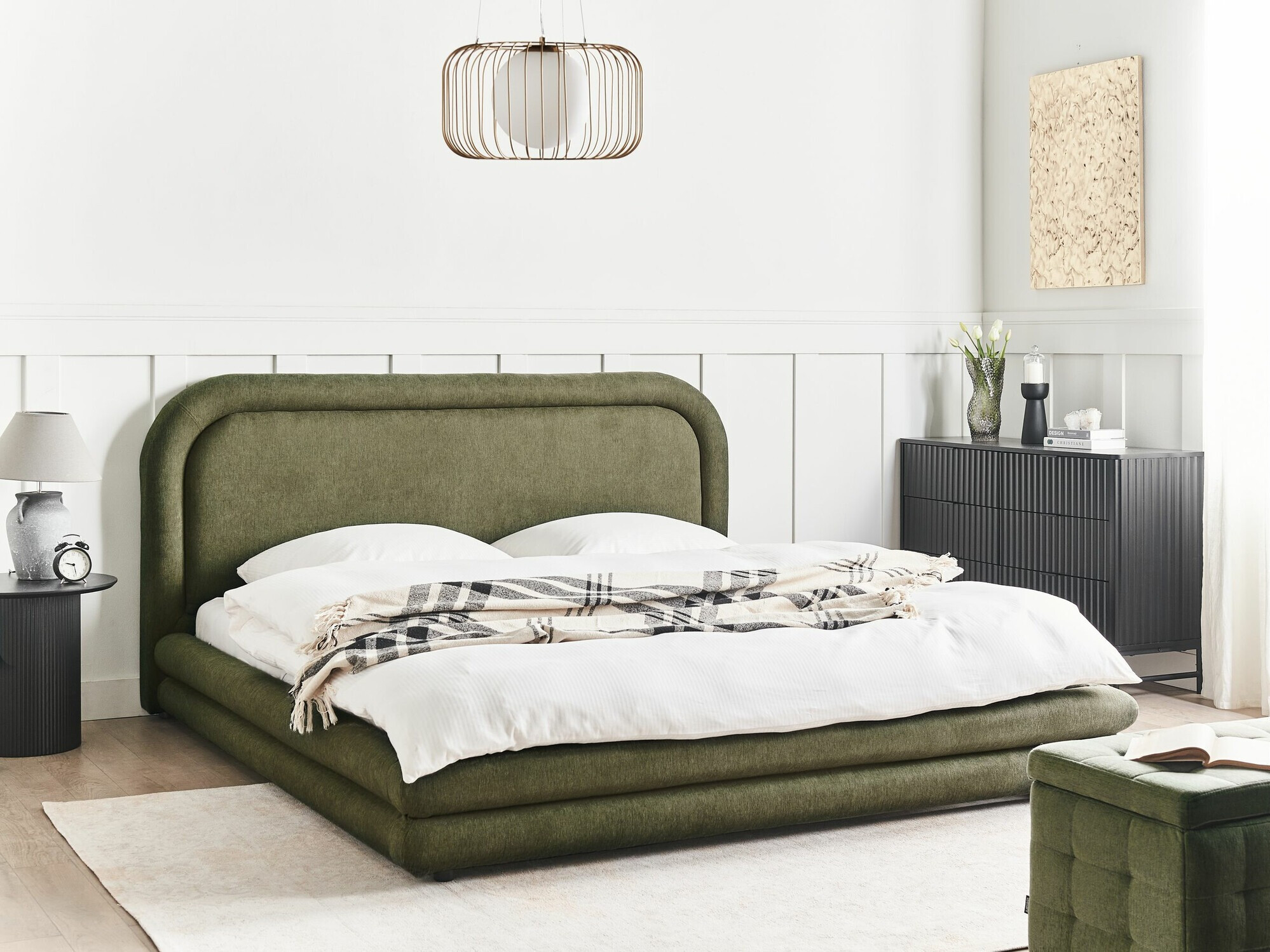 Postelja Berwyn 2564 (Temno zelena)