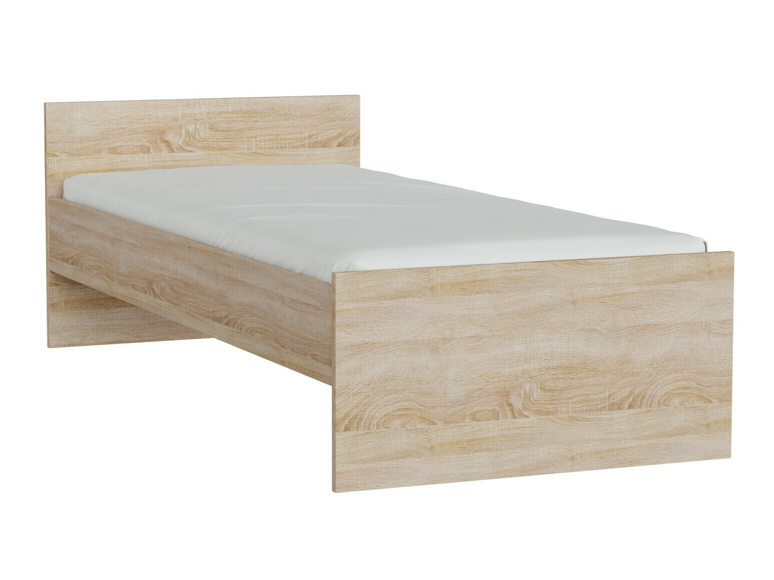 Postelja Novsore 126 (Sonoma hrast)