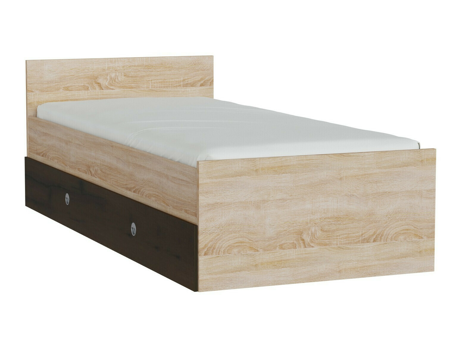 Postelja Novsore 126 (Sonoma hrast)