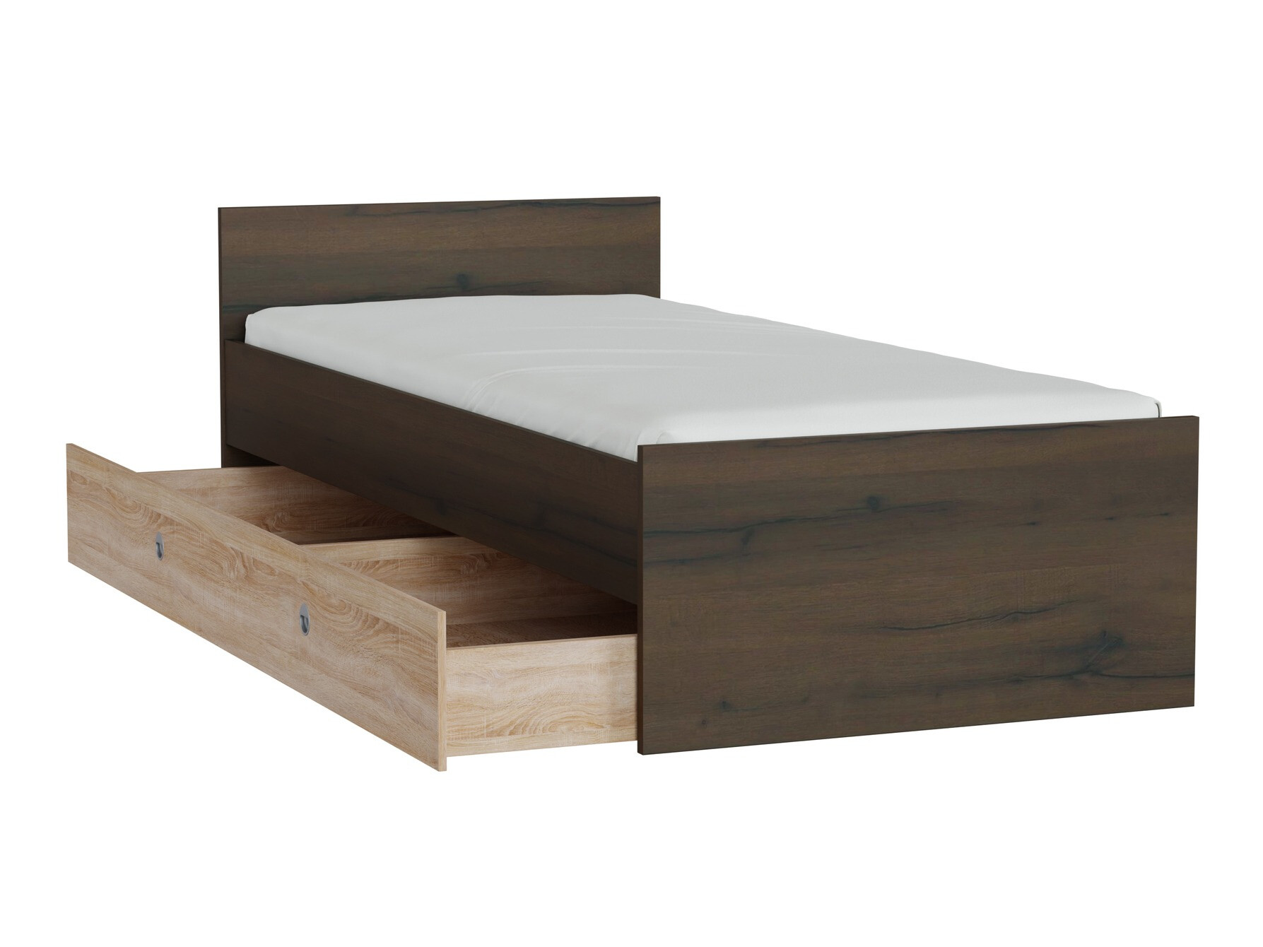 Postelja Novsore 126 (Temen hrast)