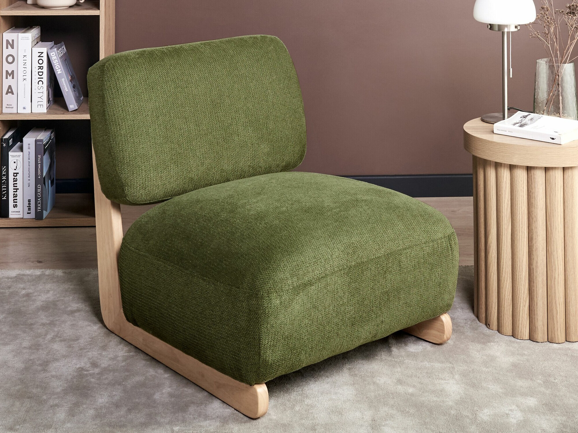Fotelj Berwyn 2572 (Zelena)