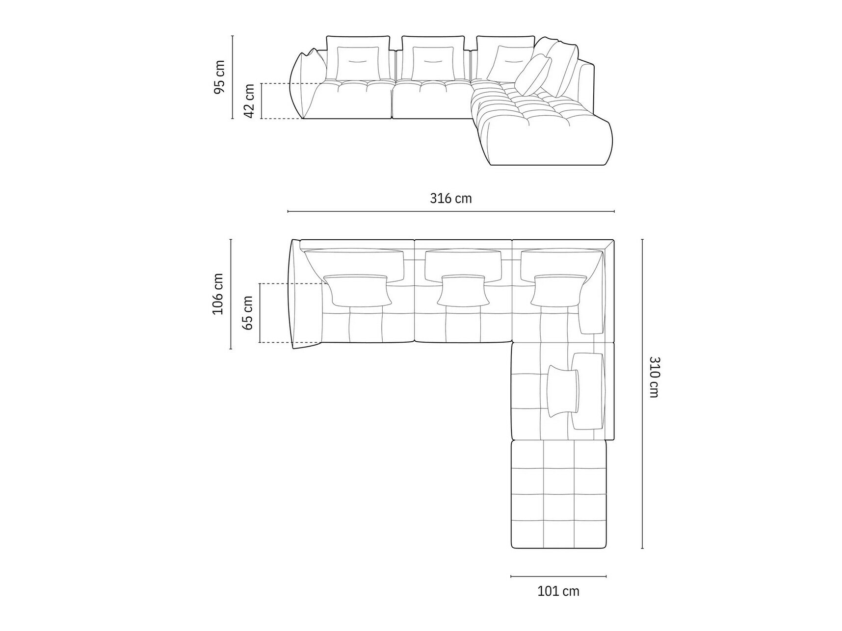 Kotna garnitura Benorli 104 (City 56)