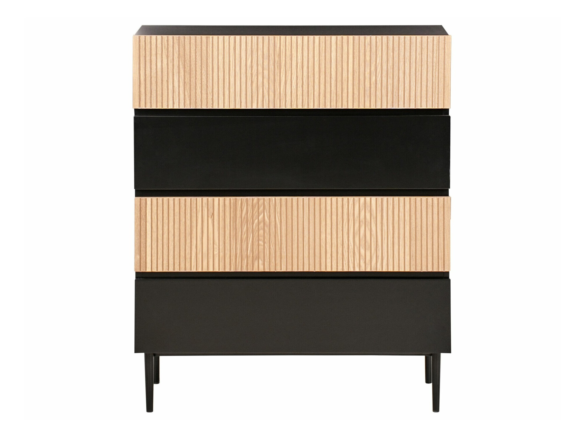 Komoda Floalu 102 (Črna + Rjava)