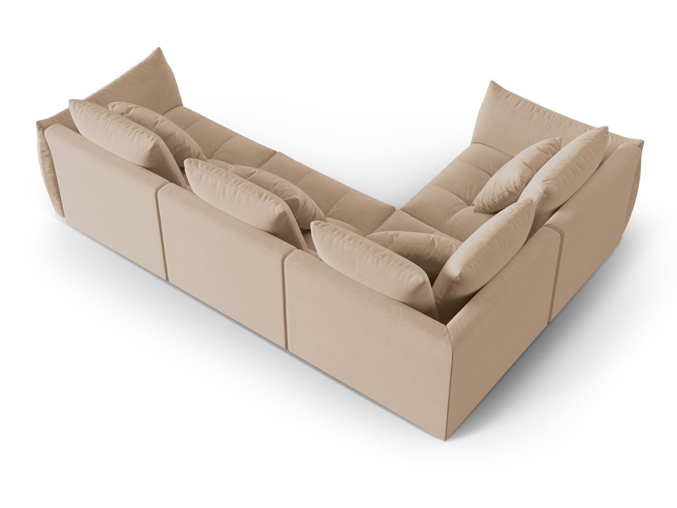 Modularna kotna sedežna garnitura Benorli 105 (Casino Lion)