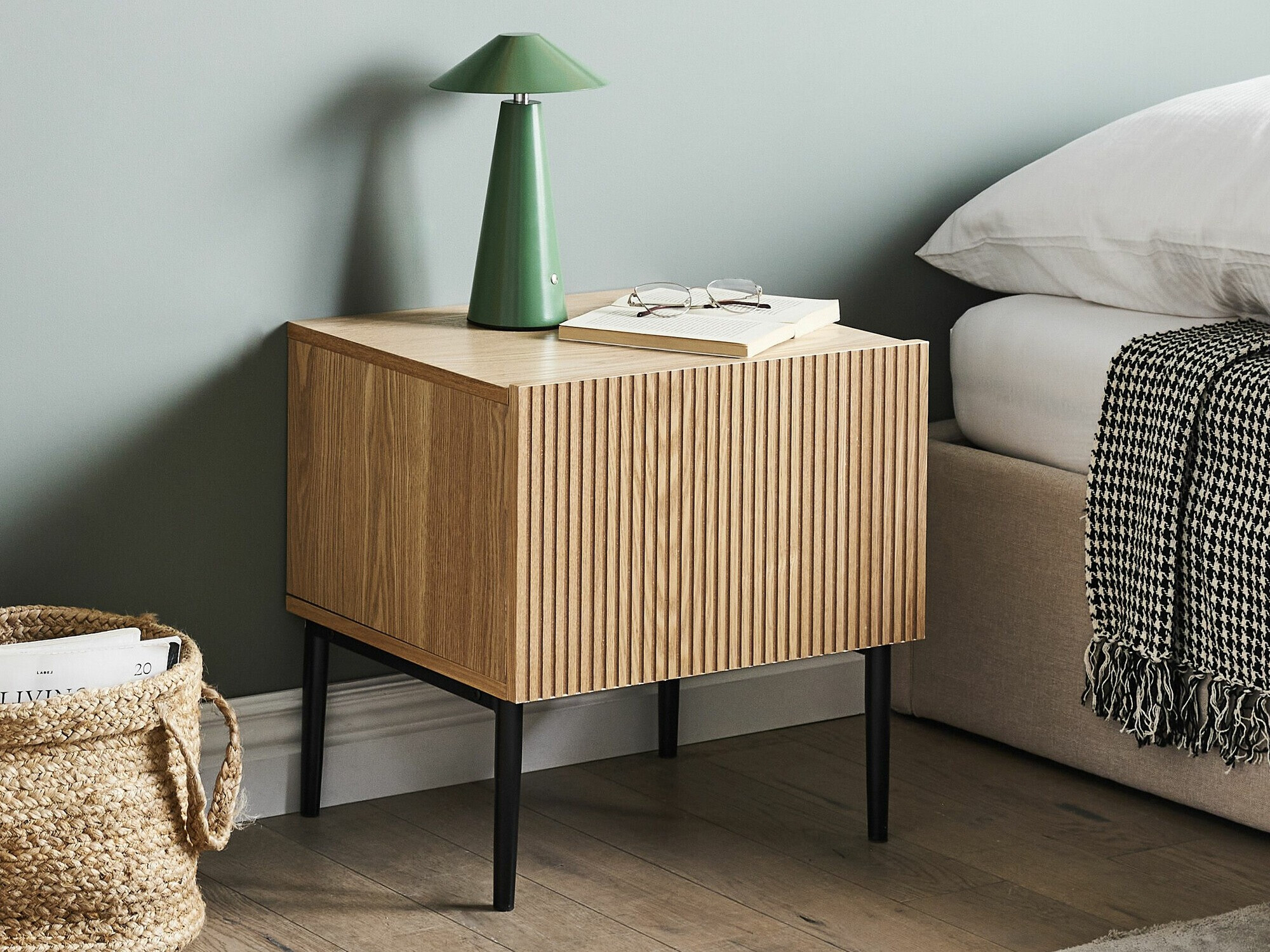 Nočna omarica Floalu 100 (Rjava)