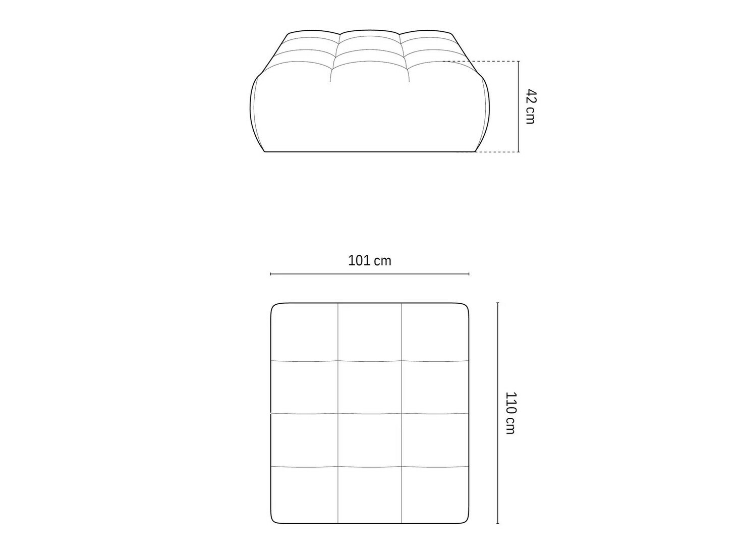 Tabure Benorli 106 (Casino Graphite)