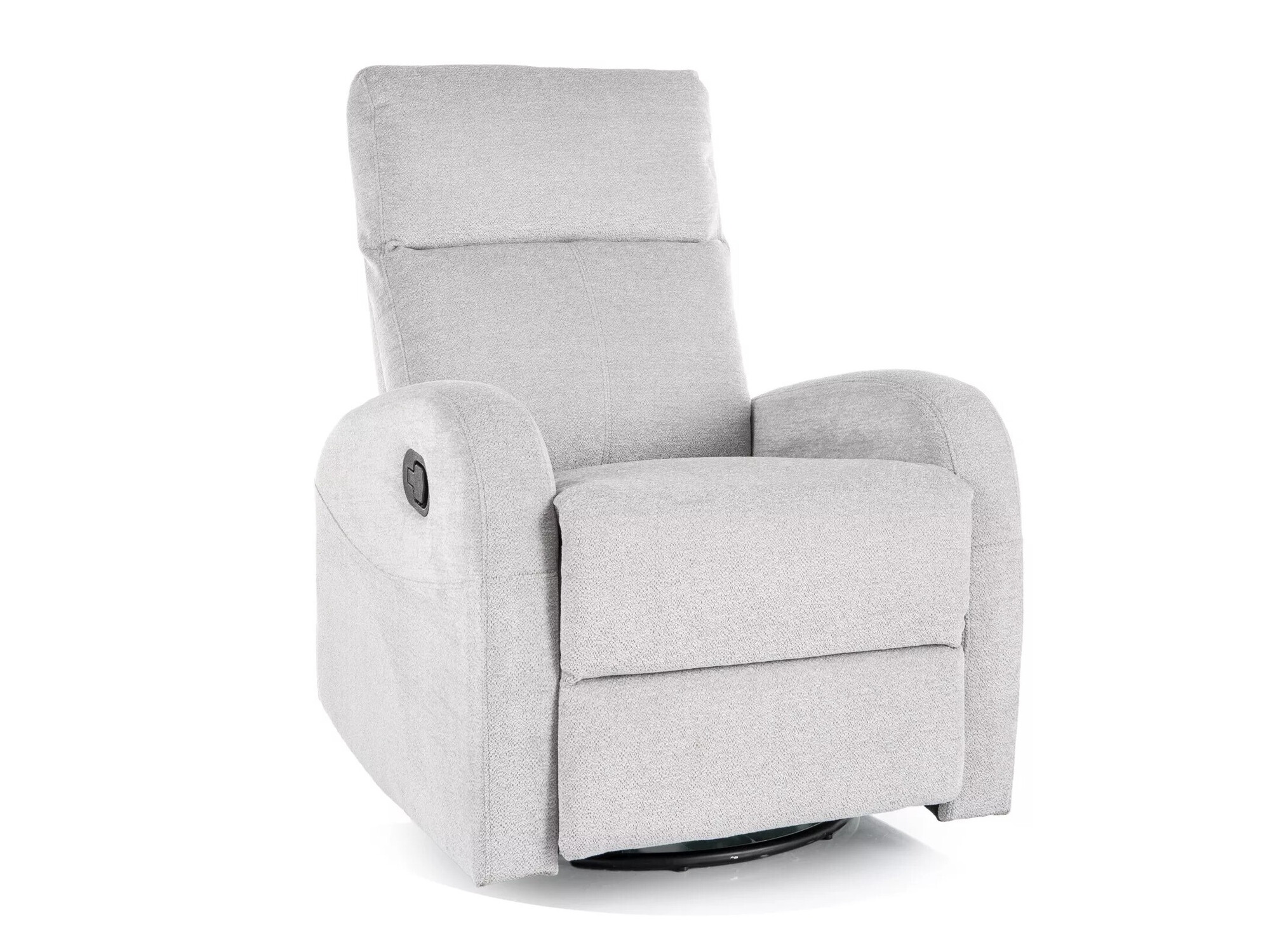 Fotelj s počivalnikom Detroit 334 (Siva)
