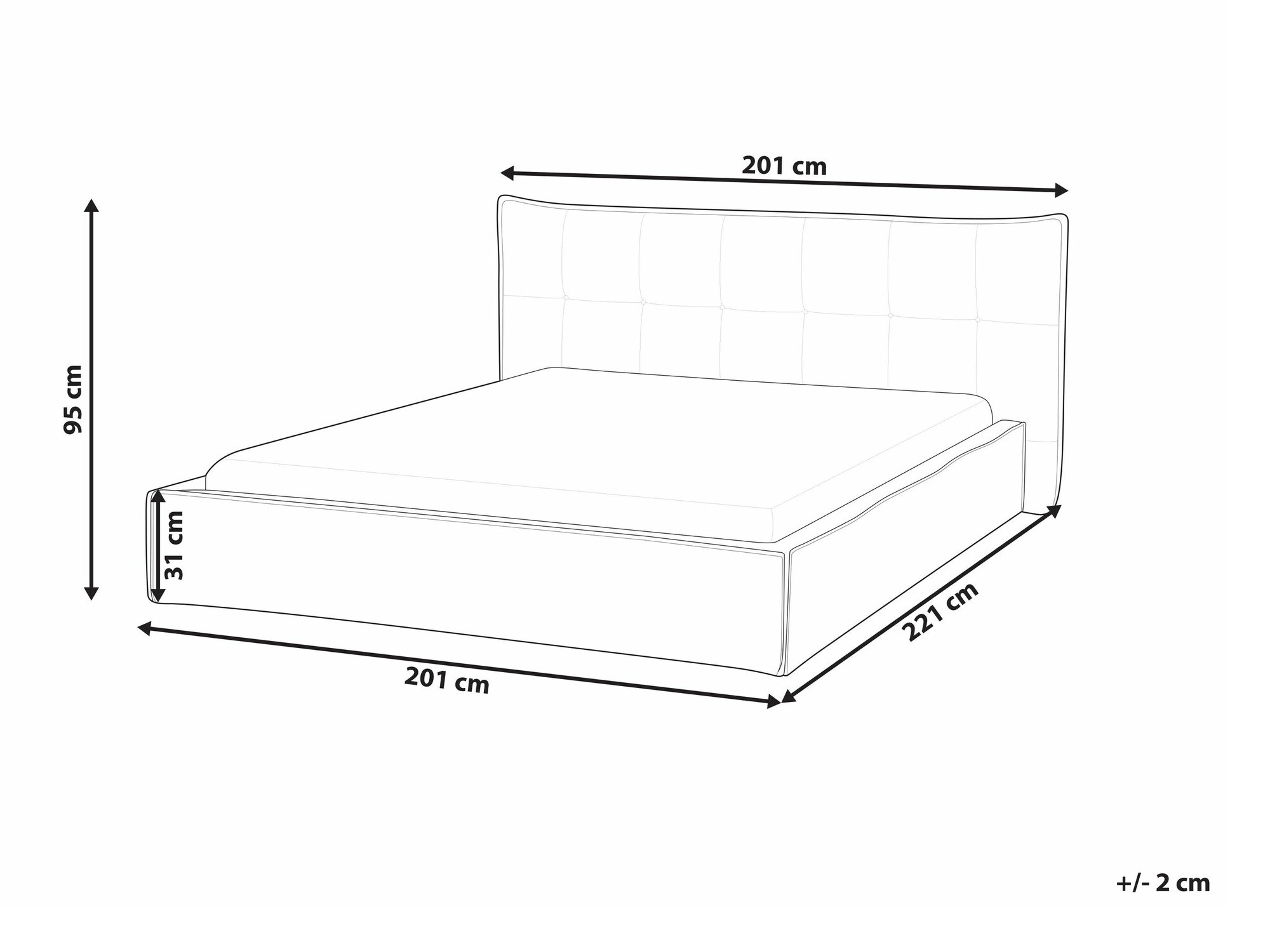 Postelja Berwyn 2579 (Zelena)