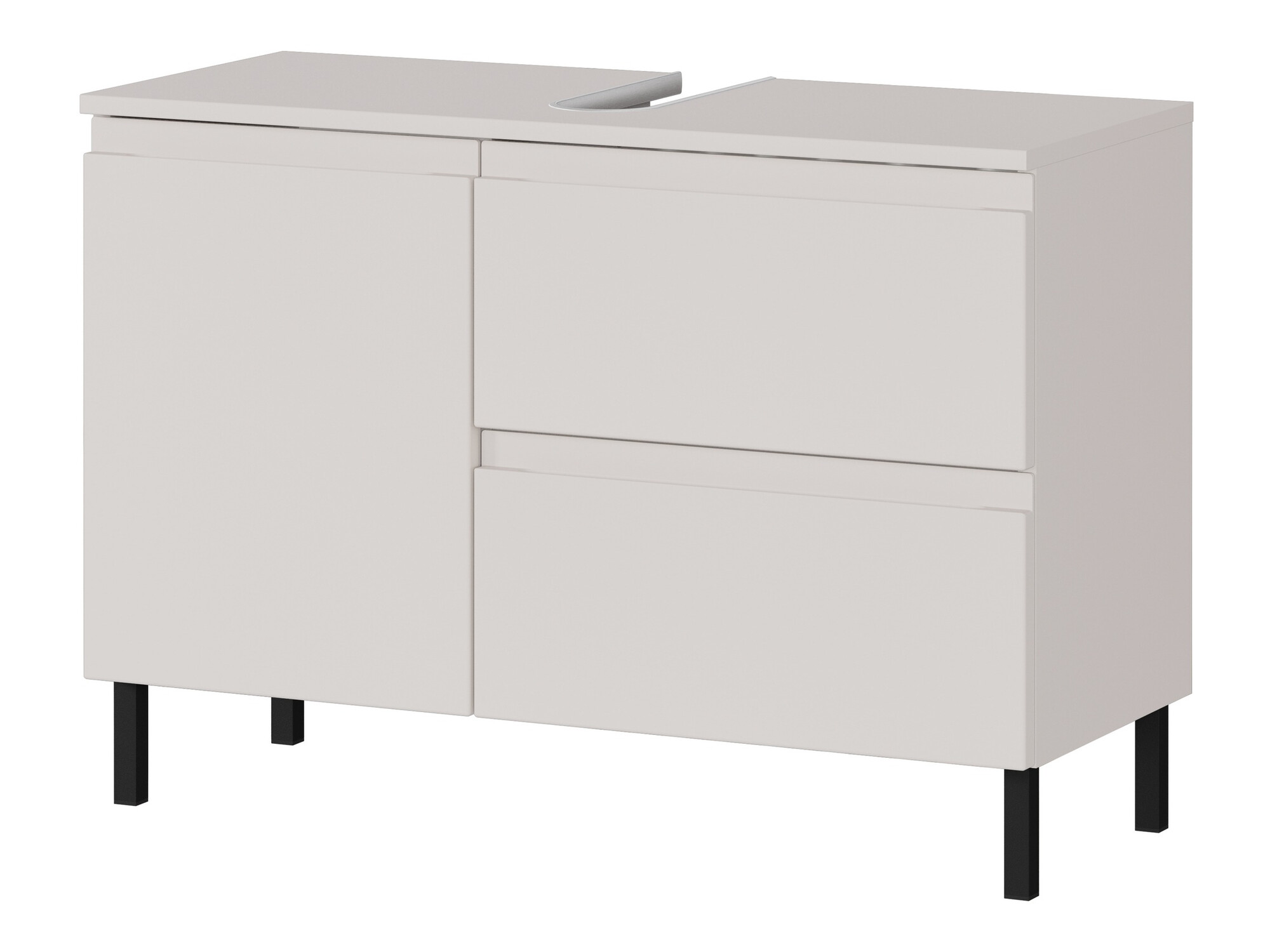 Prostostoječa kopalniška omarica za umivalnik Talmira 102 (Kašmir)