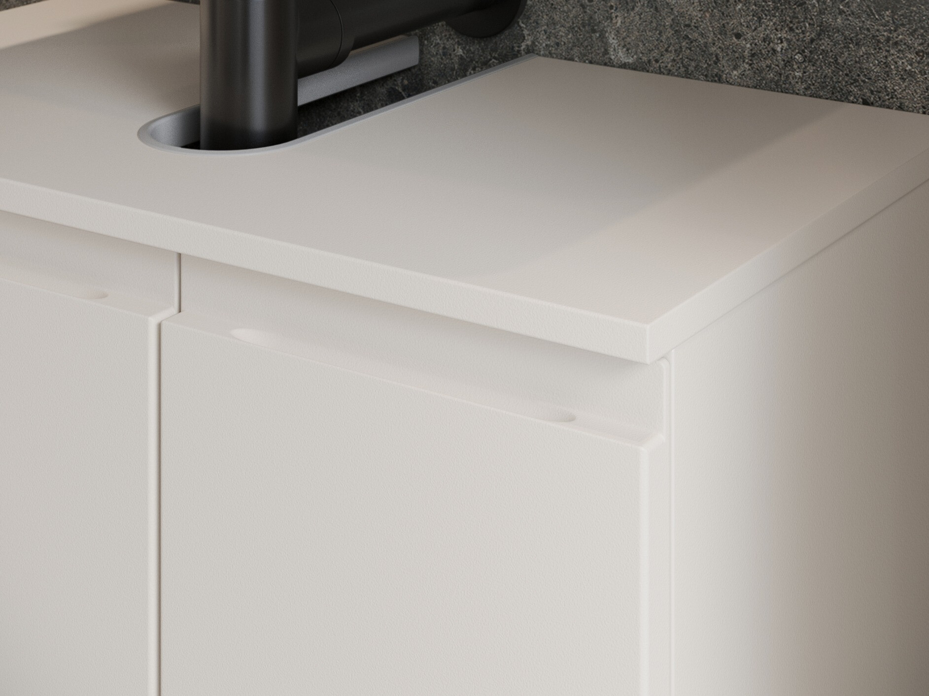 Prostostoječa kopalniška omarica za umivalnik Talmira 103 (Kašmir)