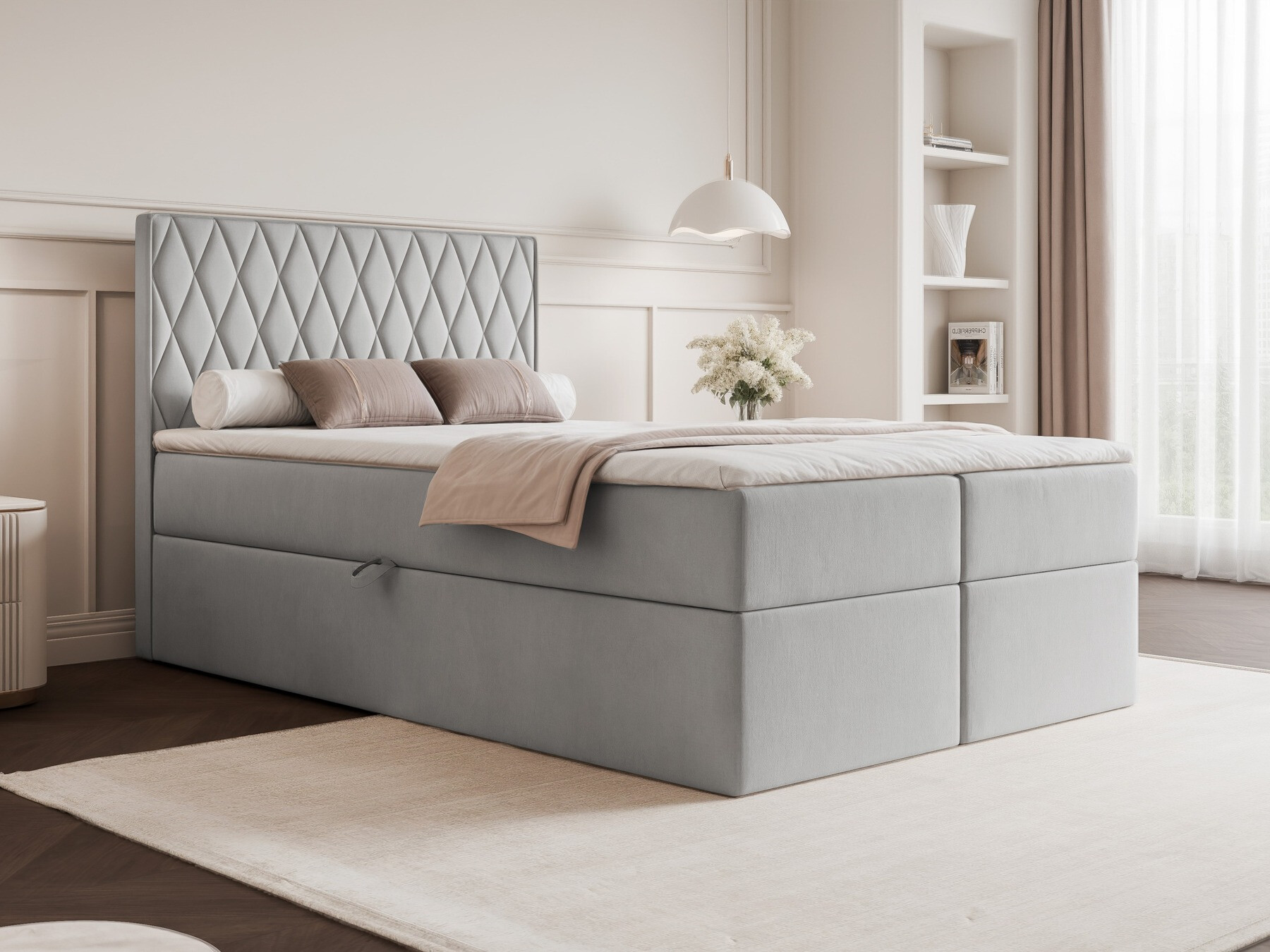 Boxspring postelja Martinez 114 (Magic Velvet 2240)