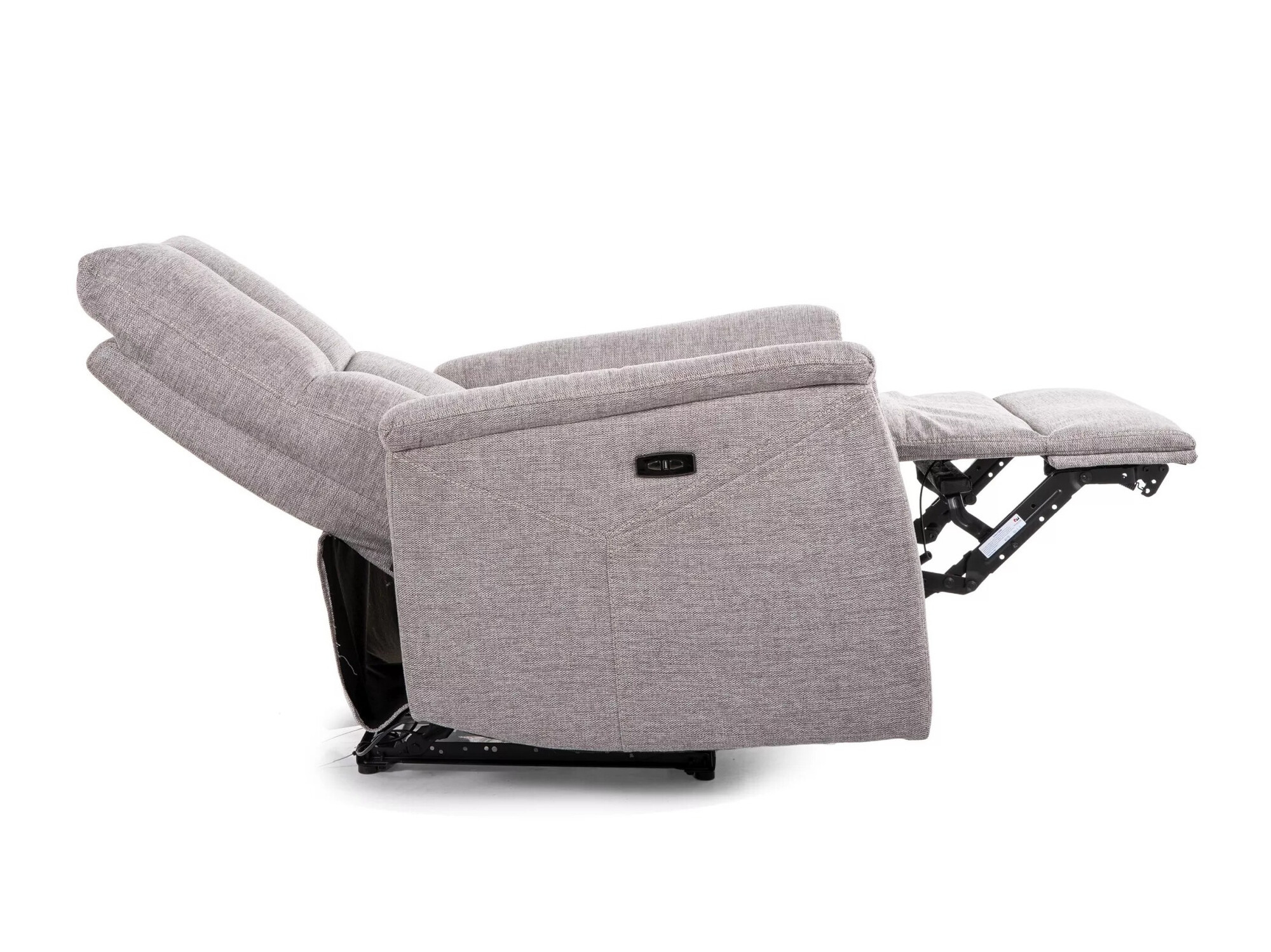 Fotelj s počivalnikom Detroit 707 (Siva)