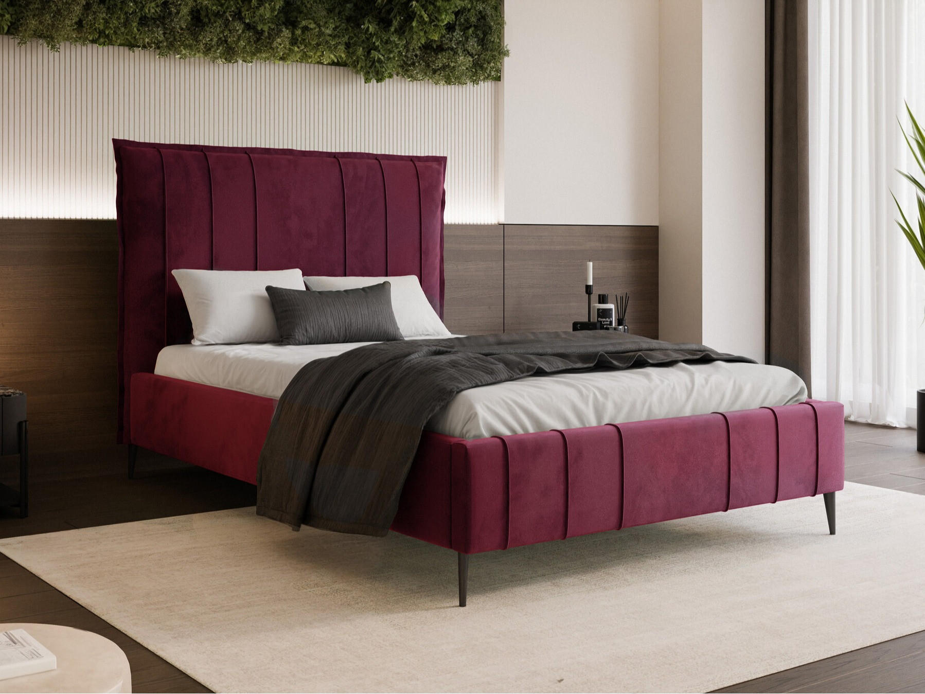Postelja Martinez 106 (Magic Velvet 2229)
