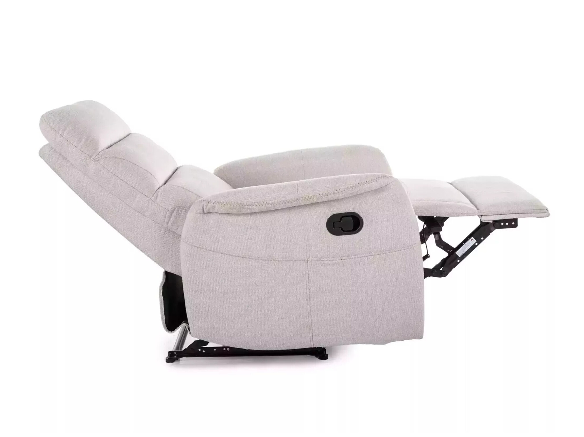Fotelj s počivalnikom Detroit 710 (Krema)