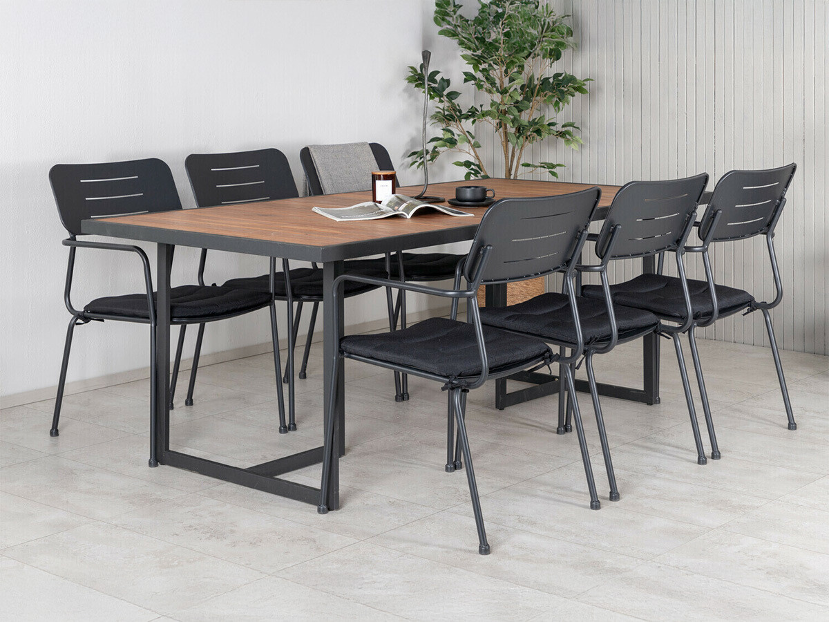 Komplet mize in stolov Dallas 2931