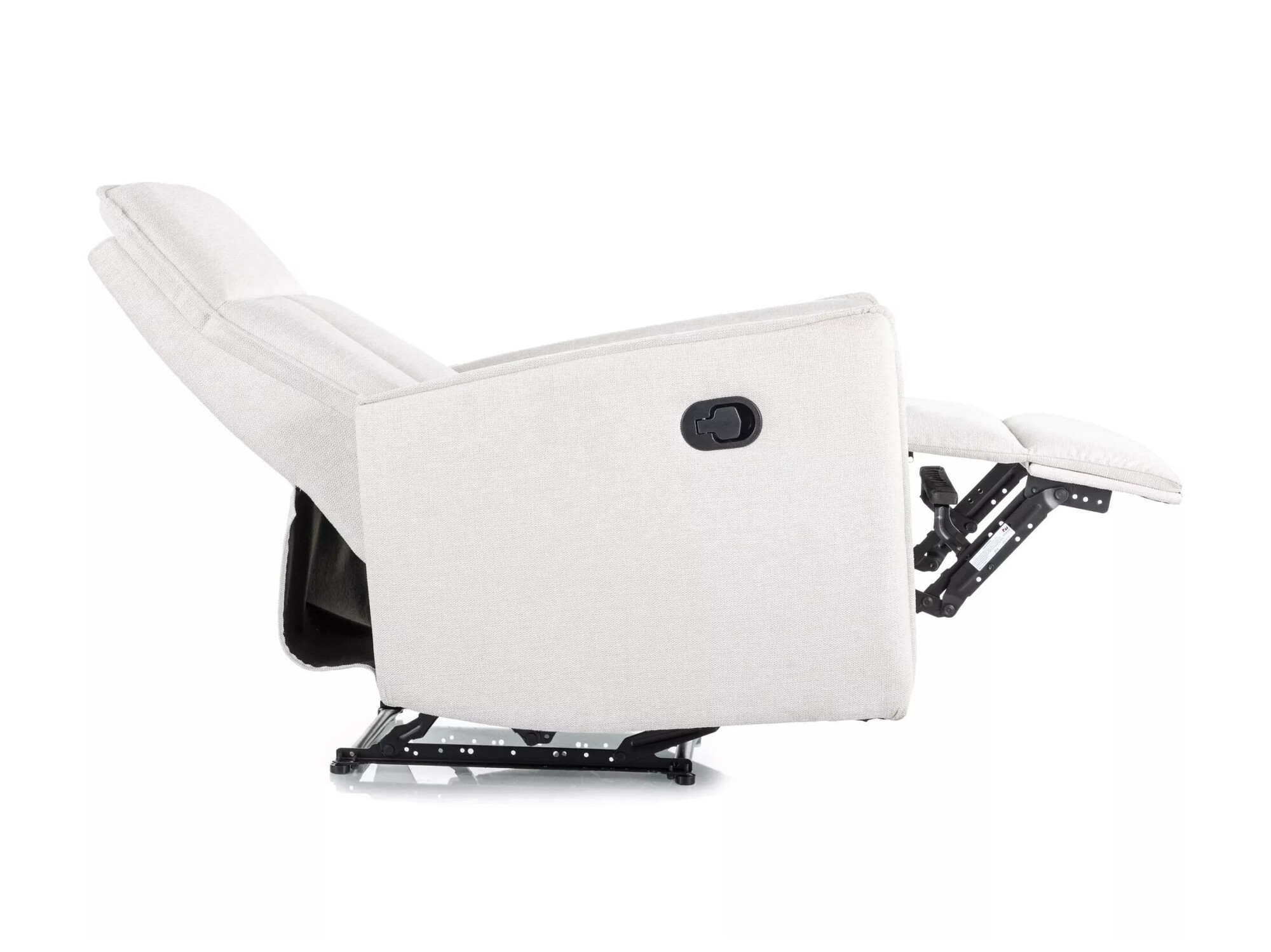 Fotelj s počivalnikom Detroit 714 (Krema)