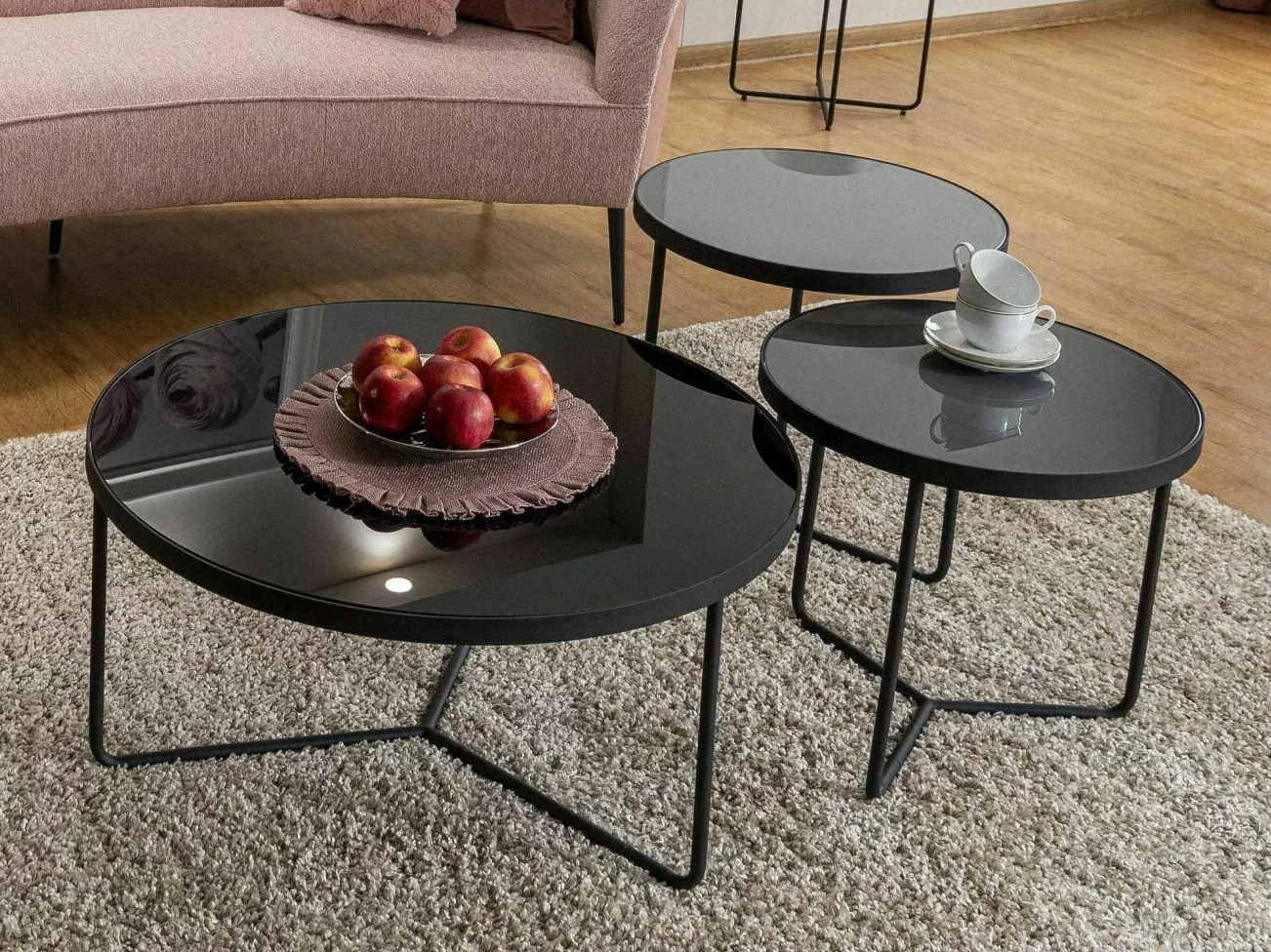 Komplet klubskih mizic Detroit 719