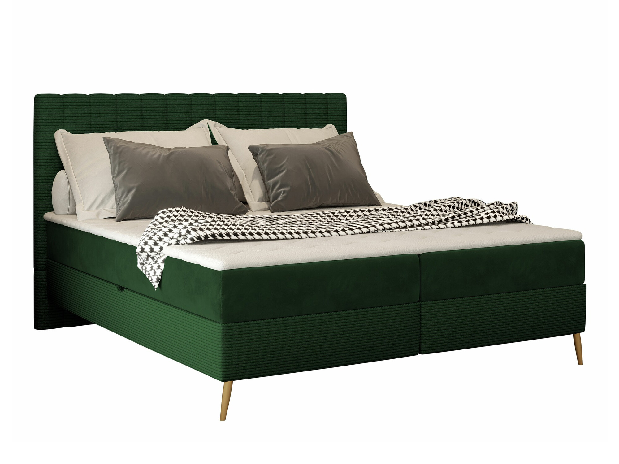 Boxspring postelja Indiana 159 (Poso 14 + Kronos 14)