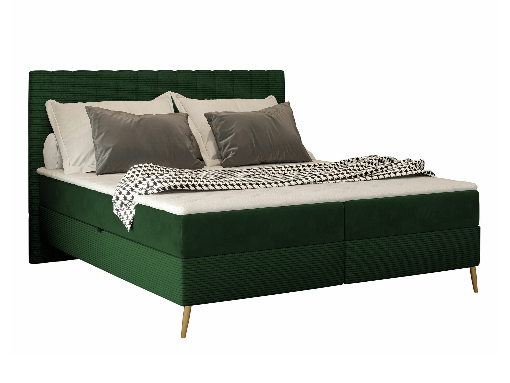 Boxspring postelja Indiana 159 (Poso 14 + Kronos 14)