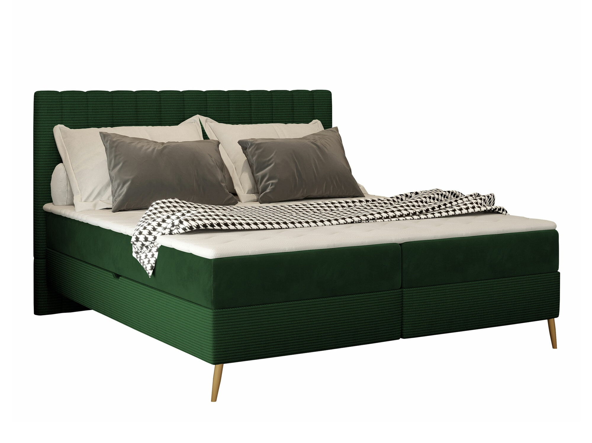 Boxspring postelja Indiana 159 (Poso 14 + Kronos 14)